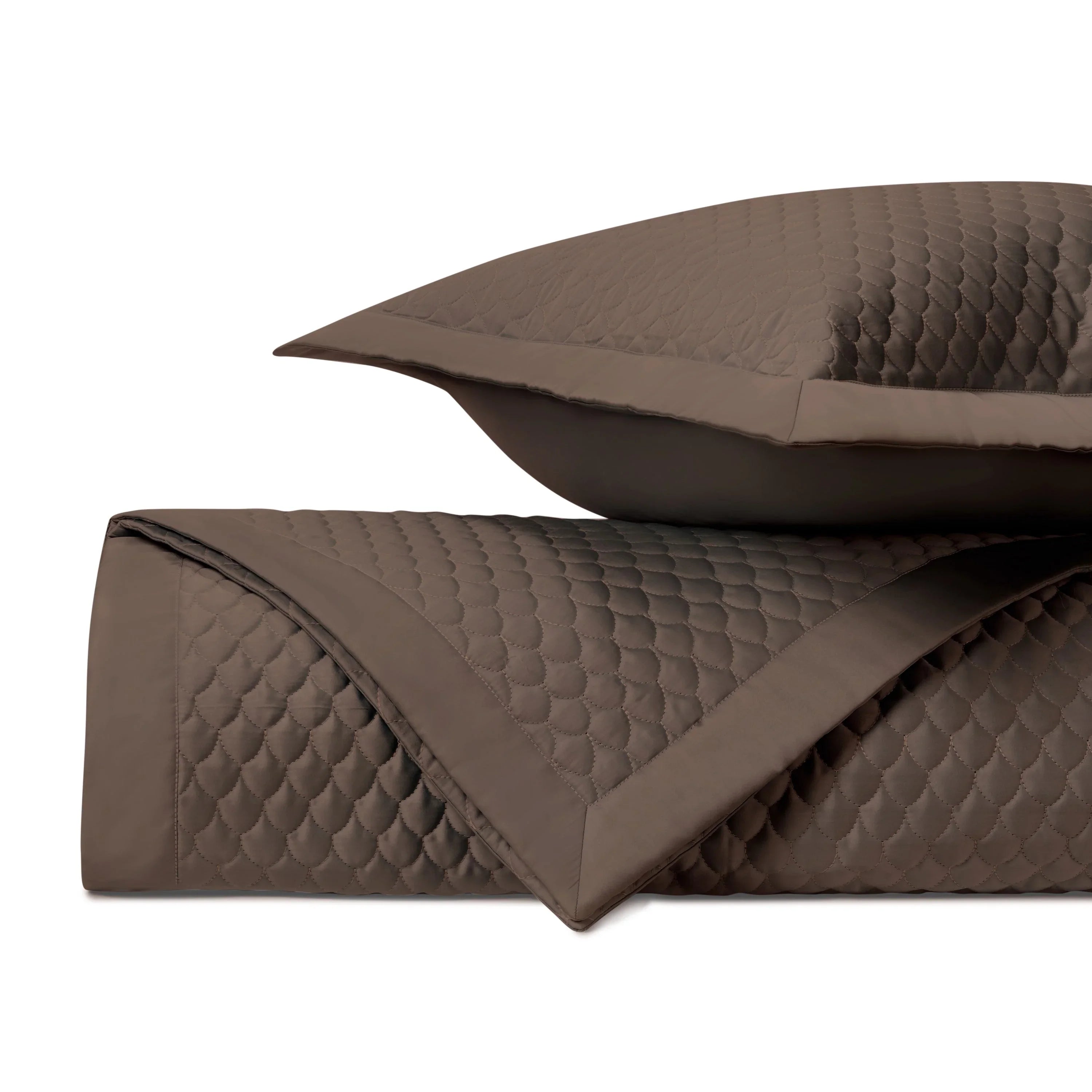 Raindrop Quilted Coverlet Set - The Mayfair Hall