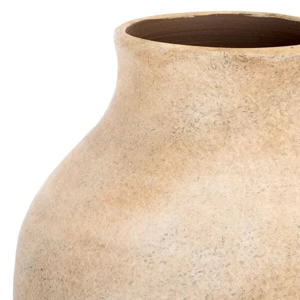 Mesa Stoneware Vase in Natural - The Mayfair Hall