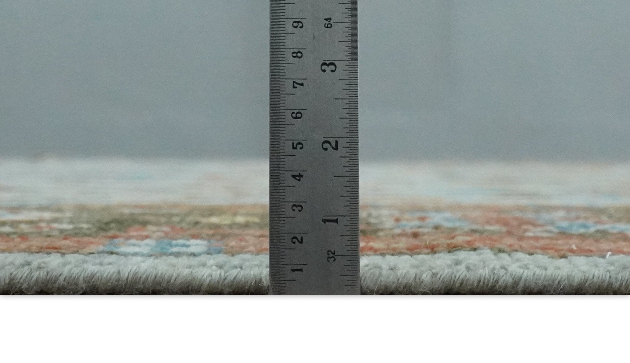 Ready to Ship Tree of Life Hand Knotted Silver, Brown and Rust Traditional Oushak Wool Rug - The Rug Decor