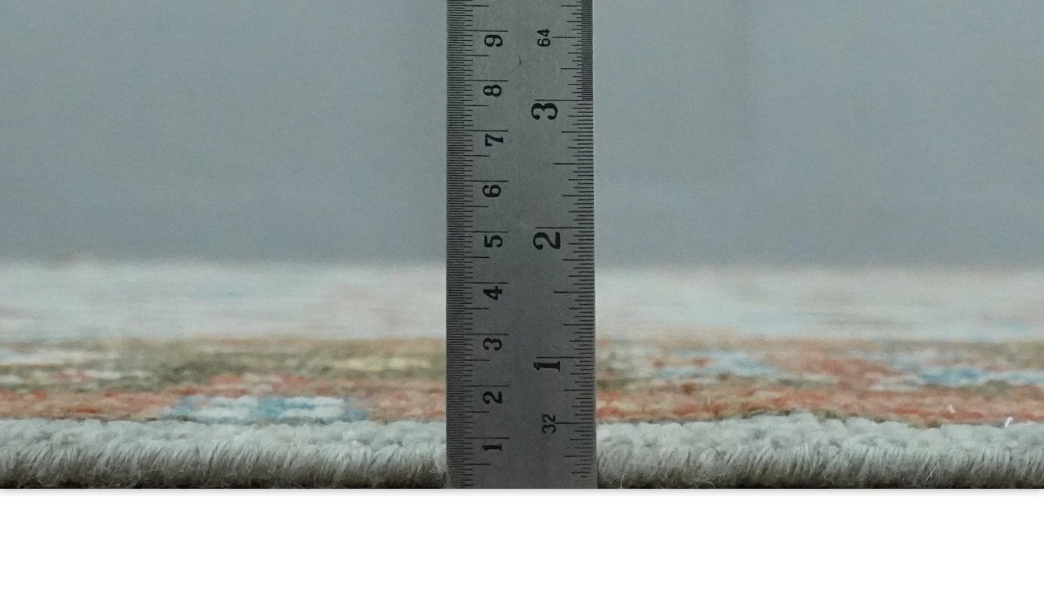 Ready to Ship Tree of Life Hand Knotted Silver, Brown and Rust Traditional Oushak Wool Rug - The Rug Decor