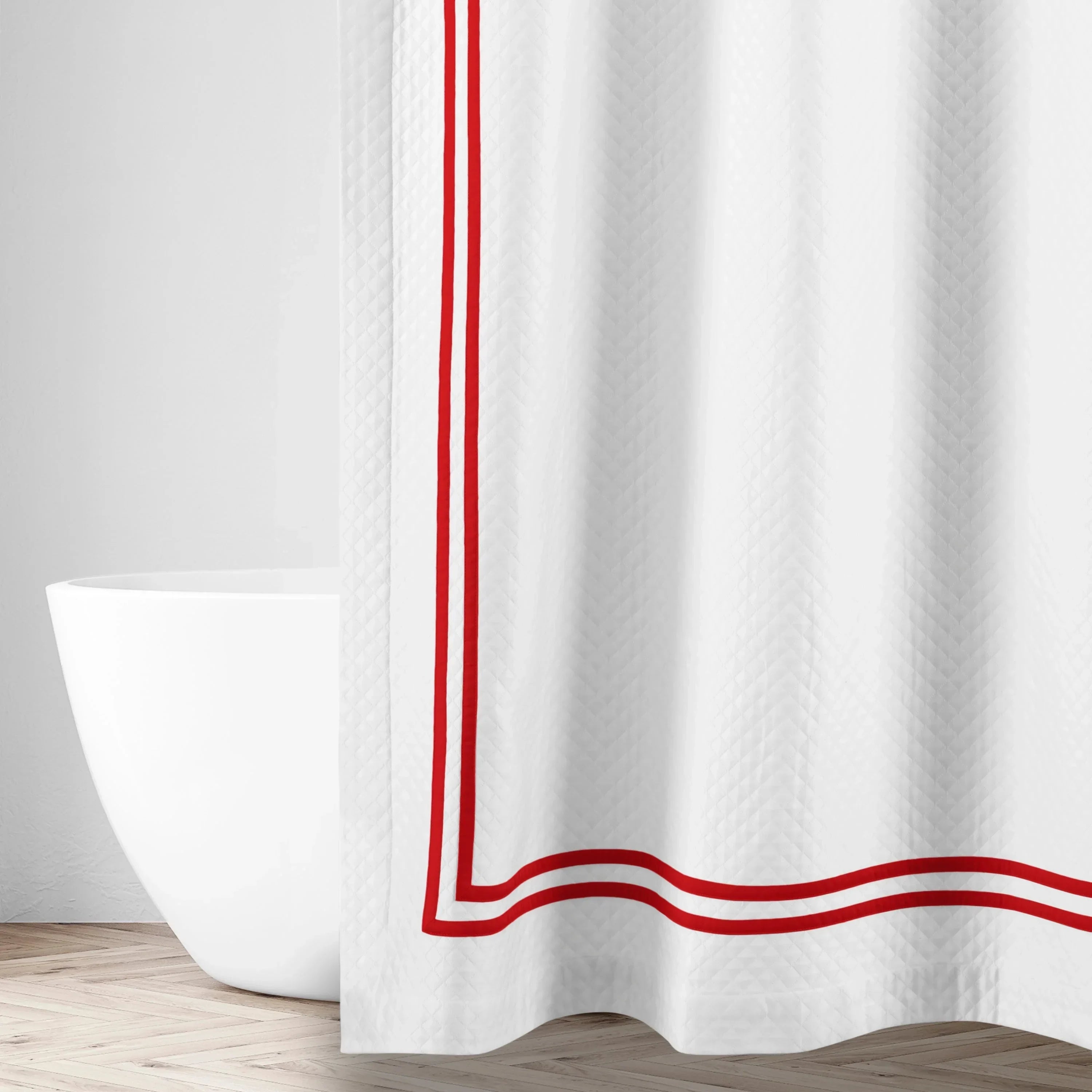 Ribbons Shower Curtain - The Mayfair Hall