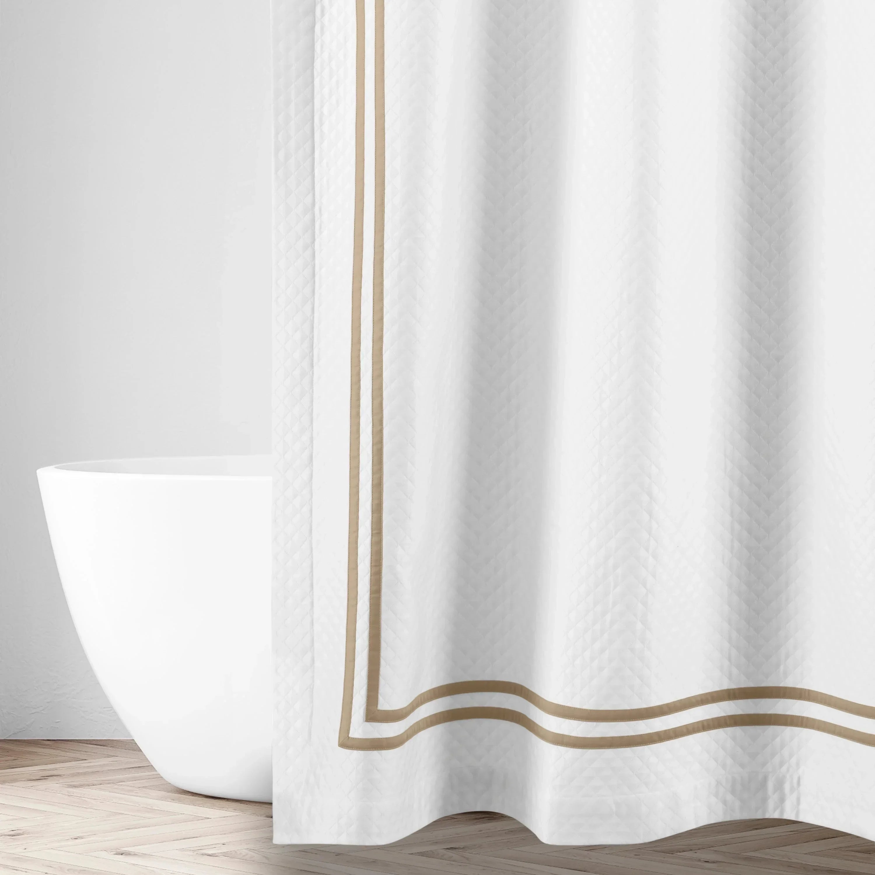 Ribbons Shower Curtain - The Mayfair Hall
