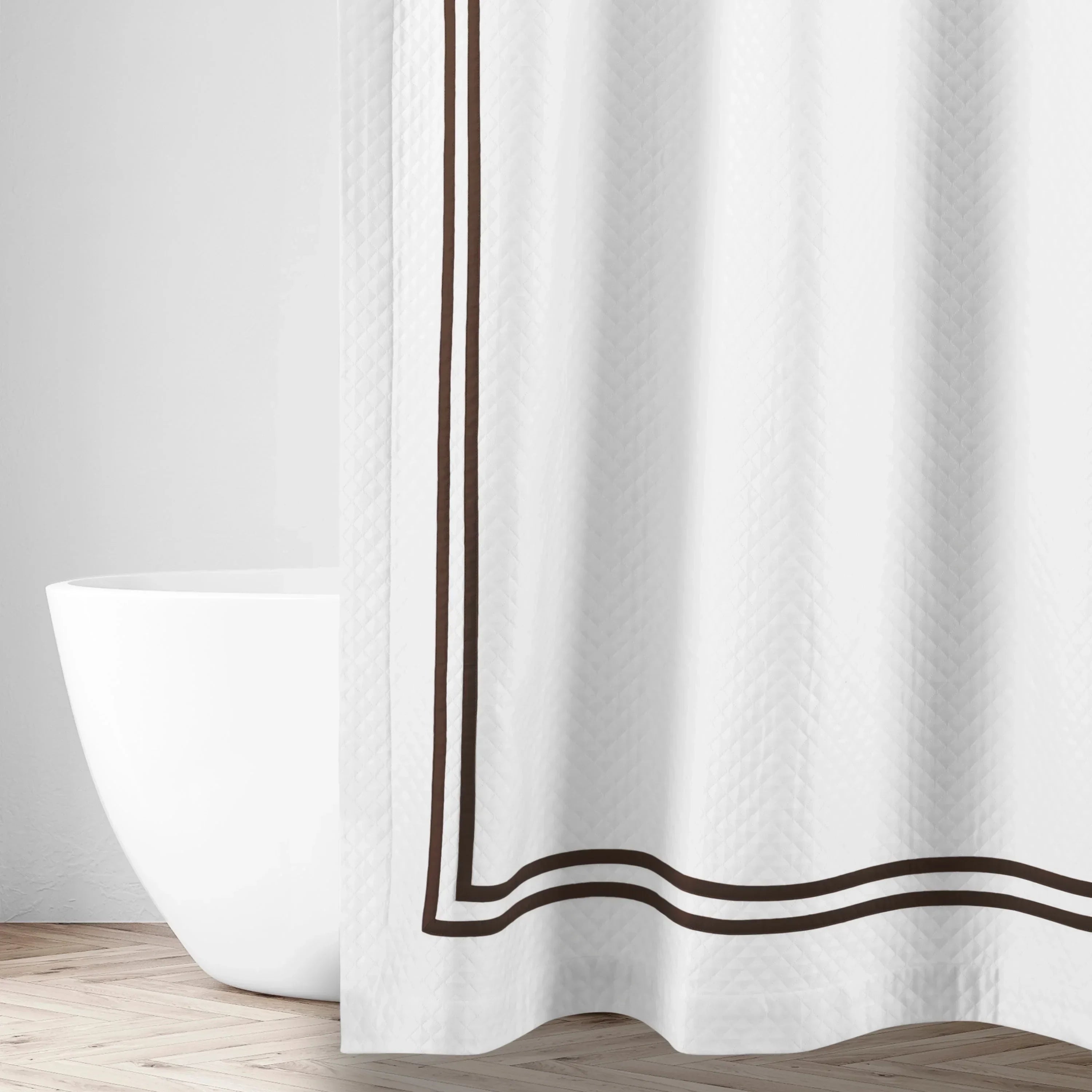 Ribbons Shower Curtain - The Mayfair Hall