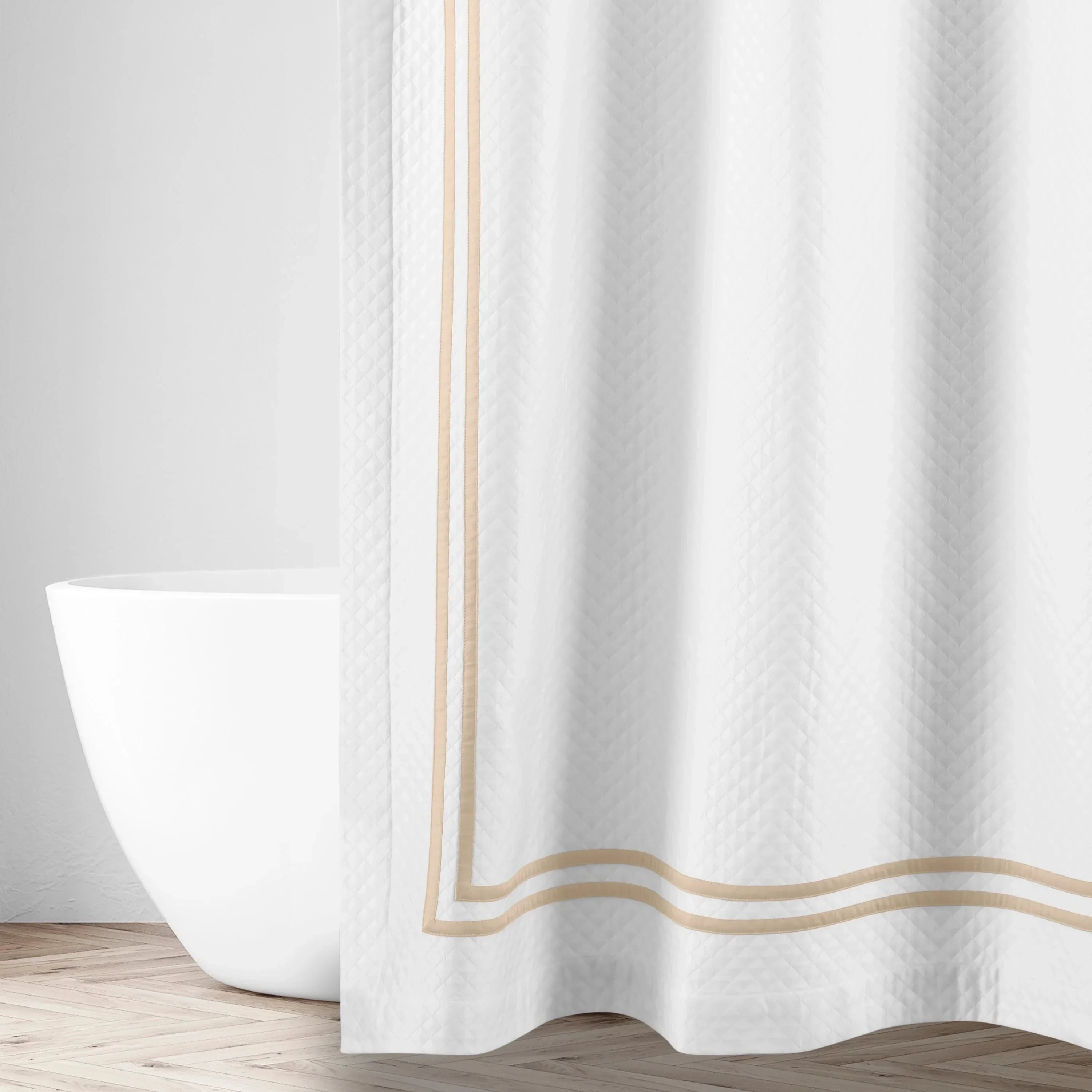 Ribbons Shower Curtain - The Mayfair Hall