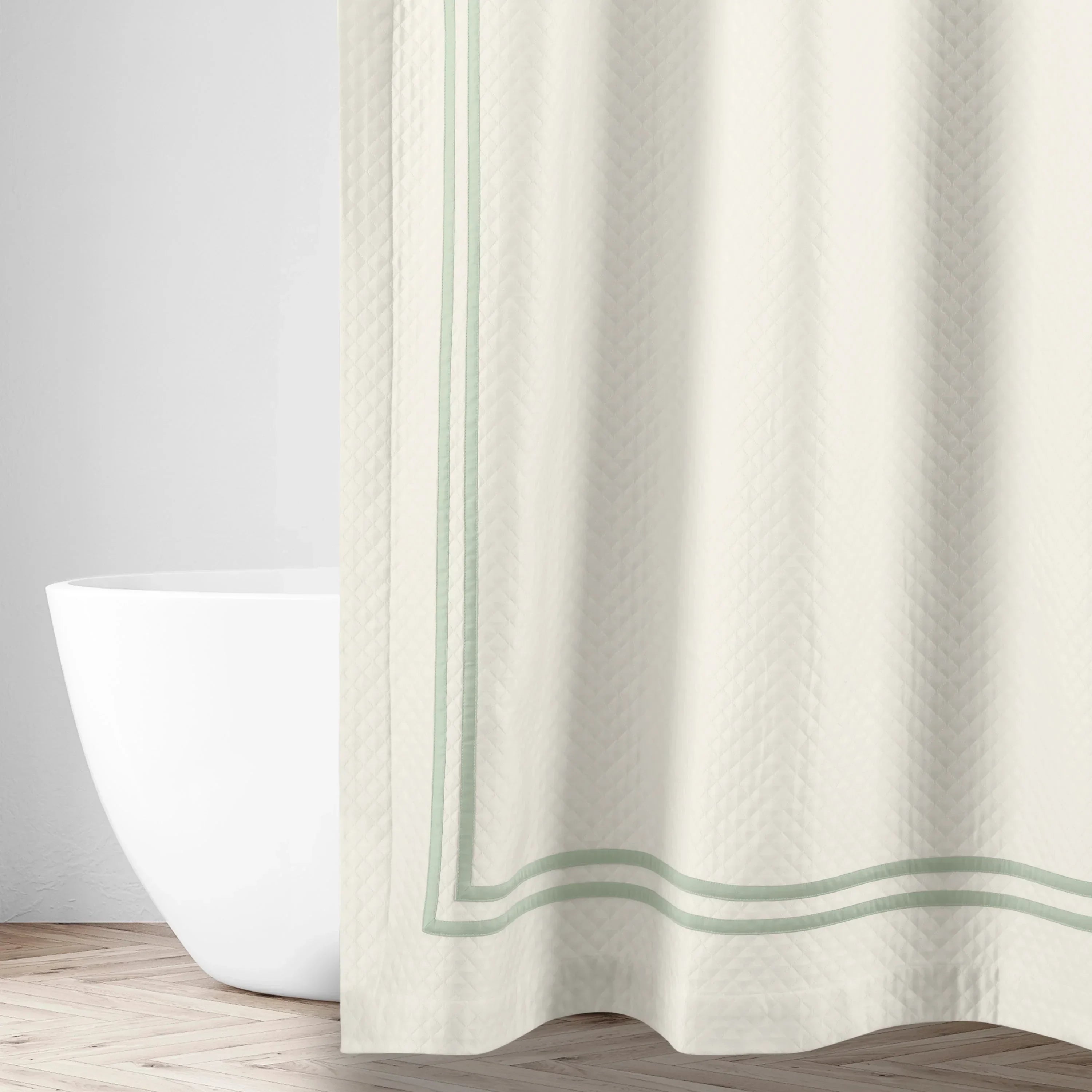 Ribbons Shower Curtain - The Mayfair Hall