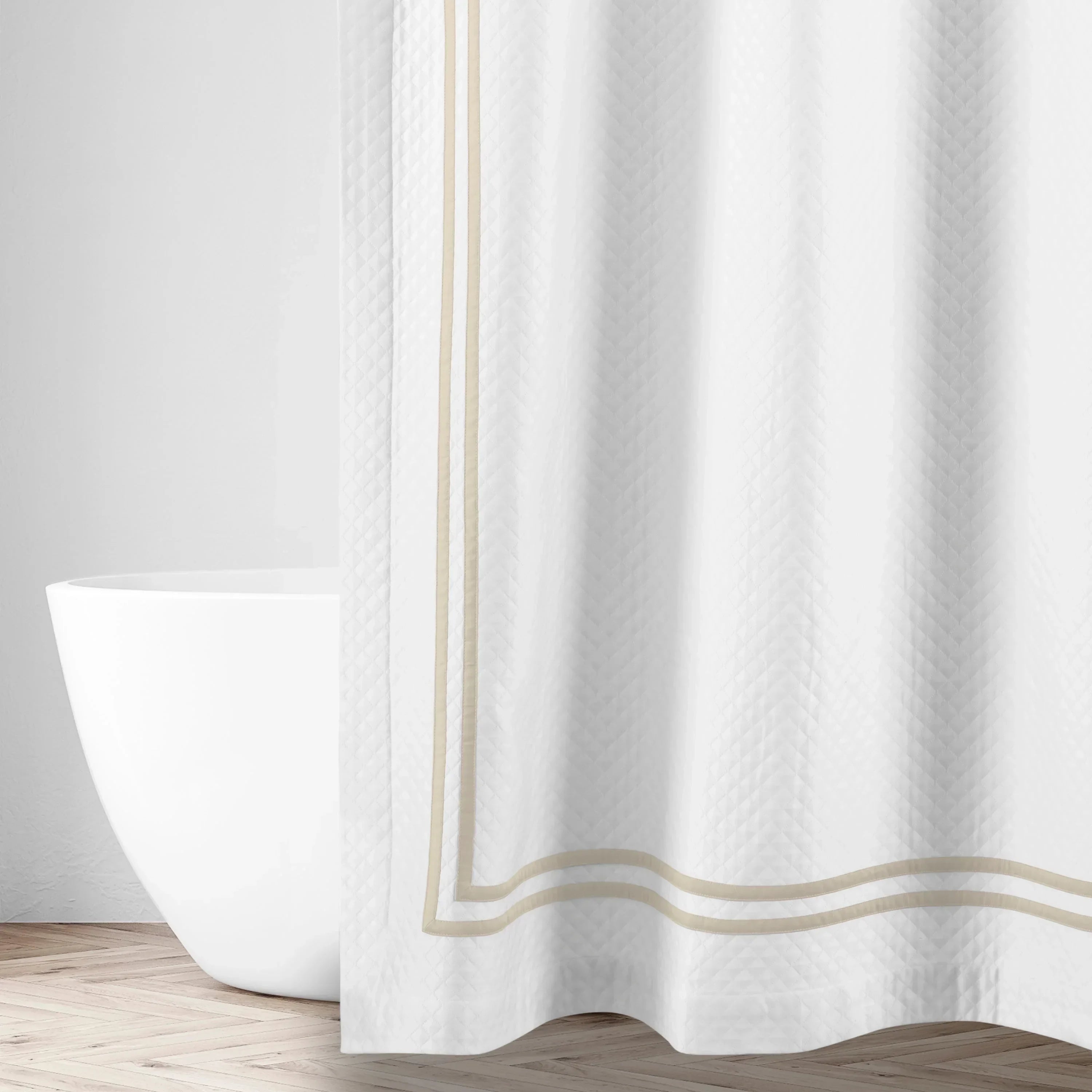 Ribbons Shower Curtain - The Mayfair Hall