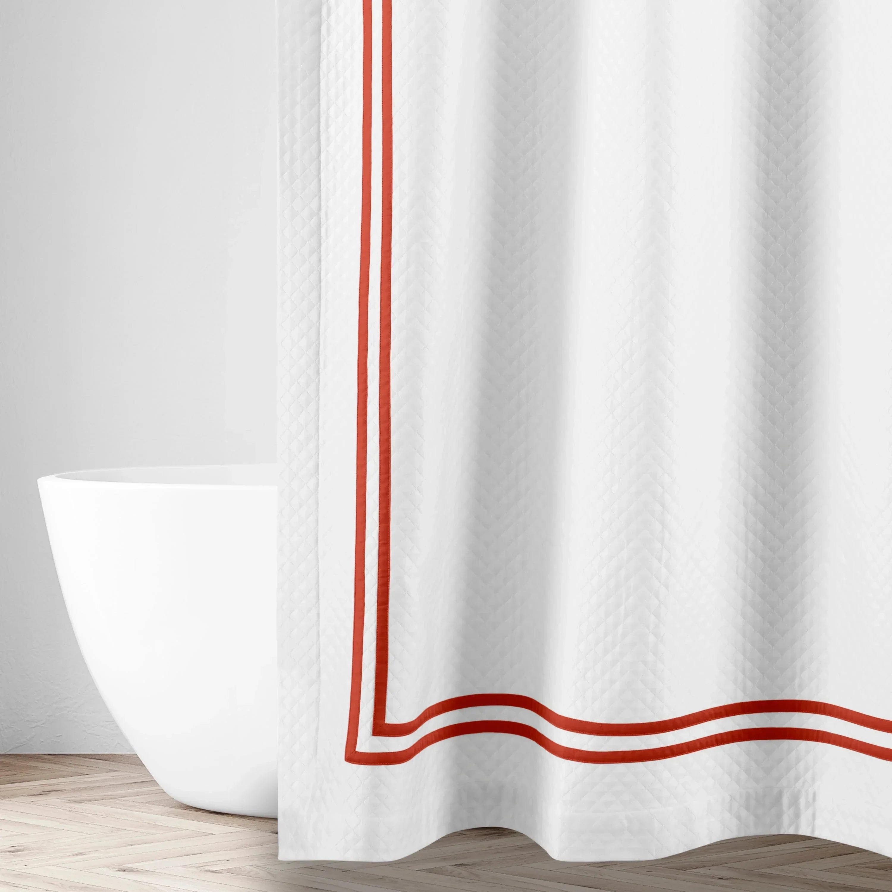 Ribbons Shower Curtain - The Mayfair Hall