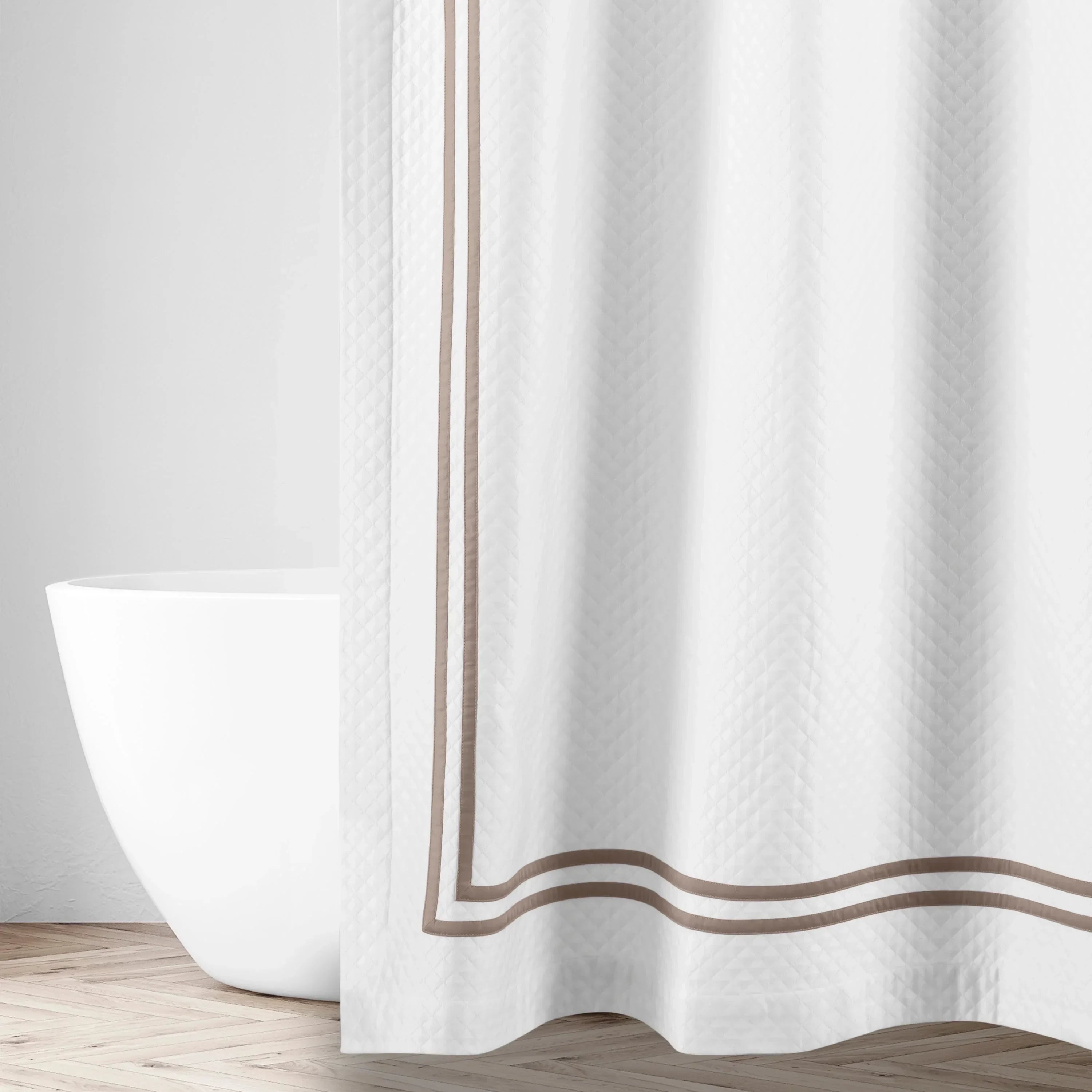 Ribbons Shower Curtain - The Mayfair Hall