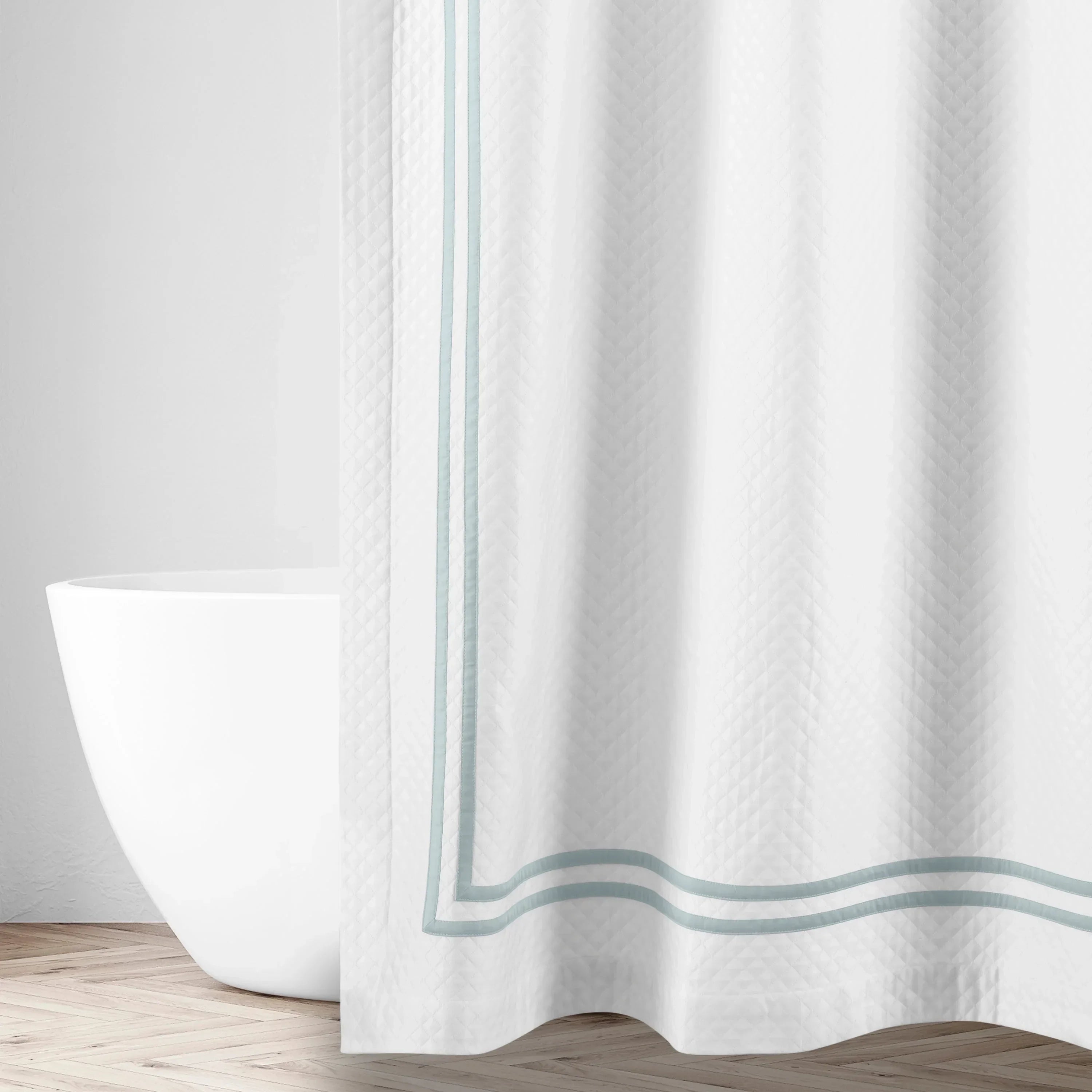 Ribbons Shower Curtain - The Mayfair Hall