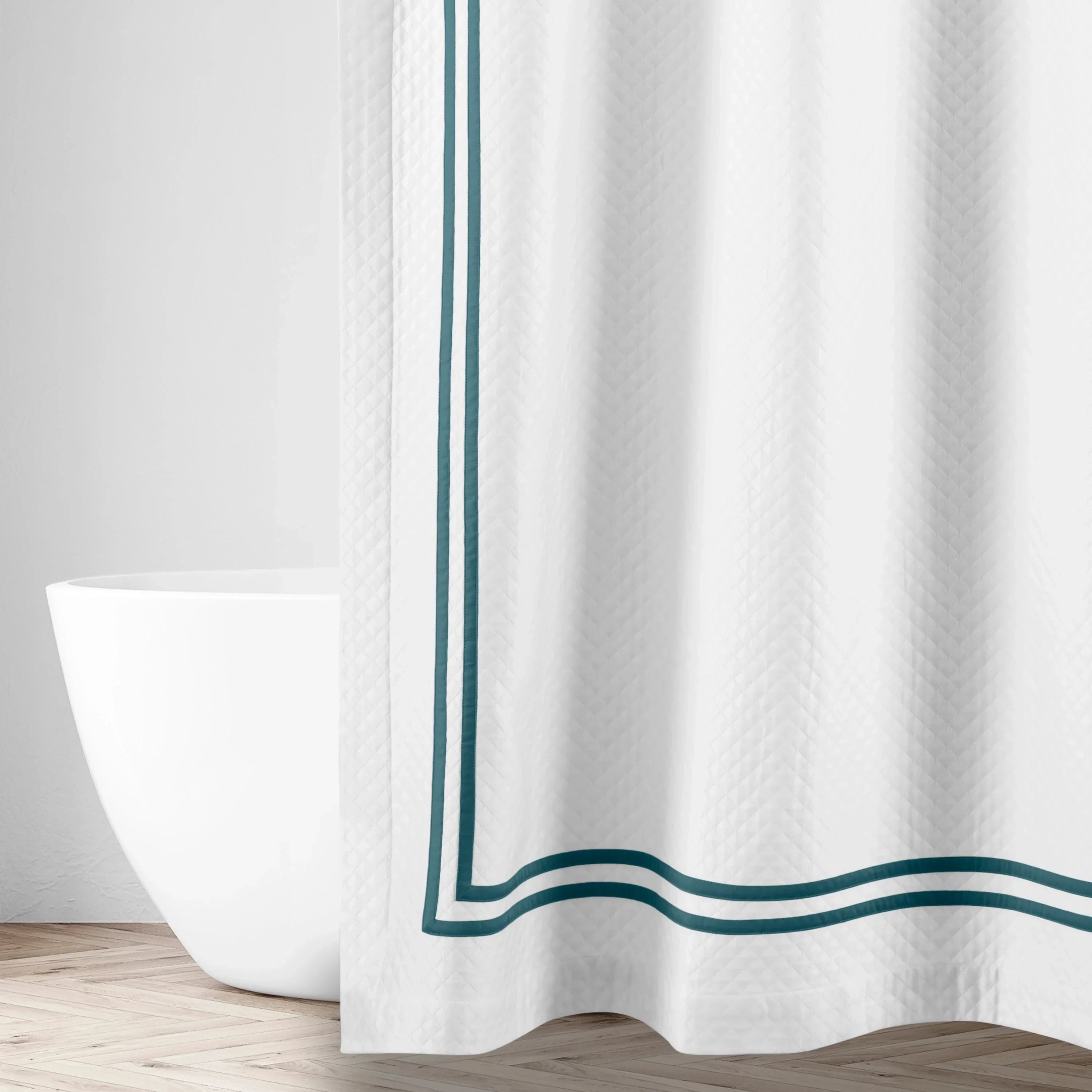 Ribbons Shower Curtain - The Mayfair Hall