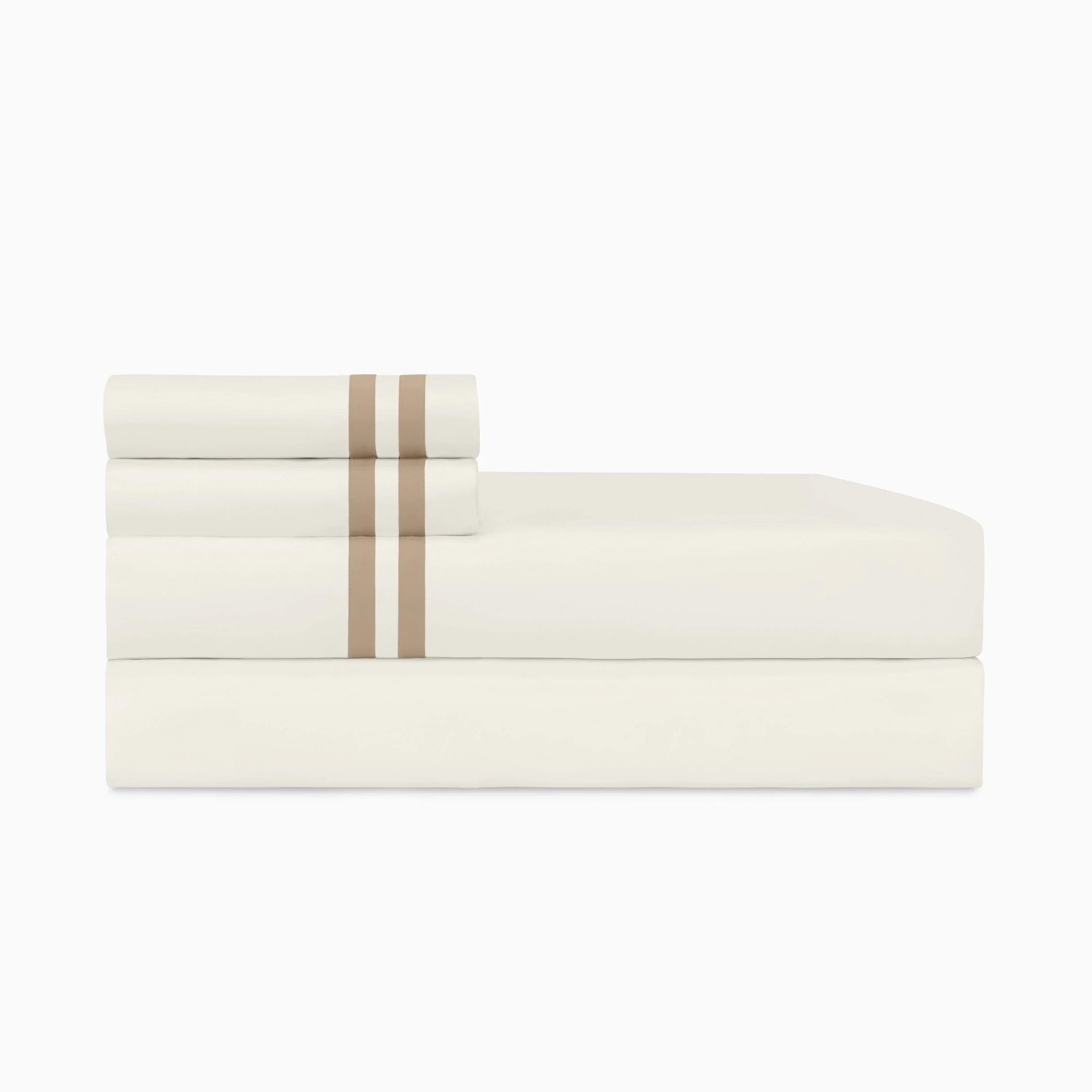Ribbons Pair of Pillowcases - The Mayfair Hall