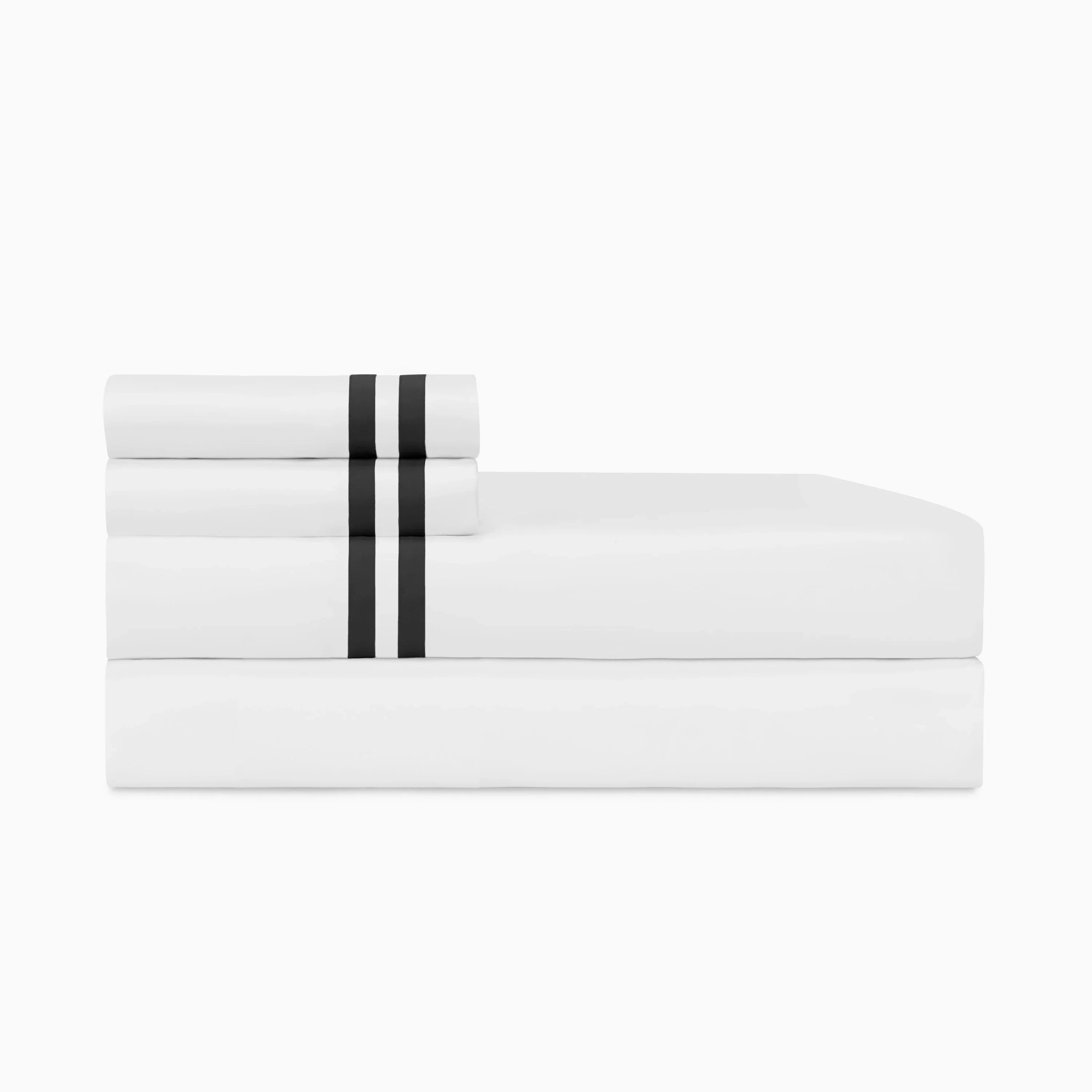Ribbons Pair of Pillowcases - The Mayfair Hall