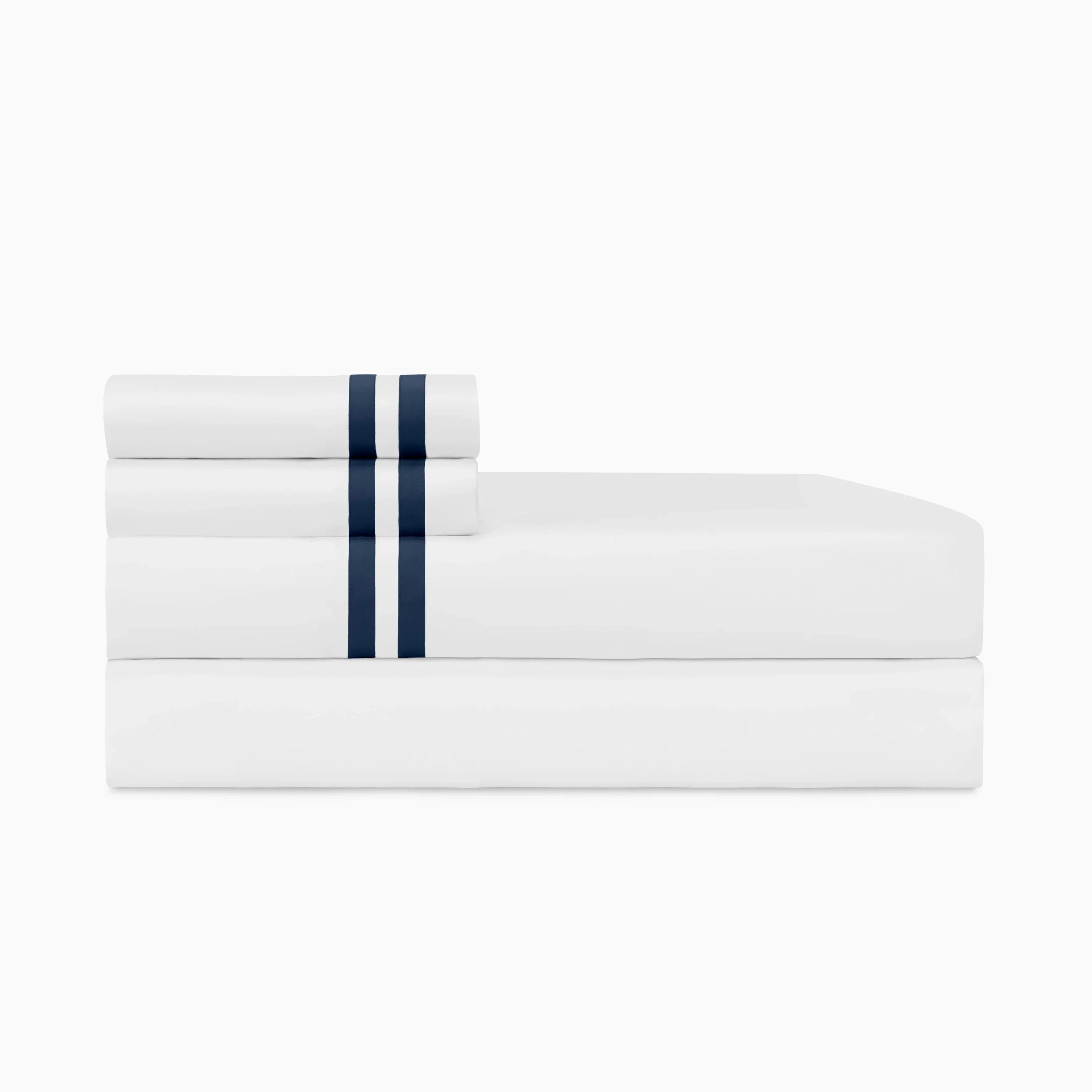 Ribbons Pair of Pillowcases - The Mayfair Hall