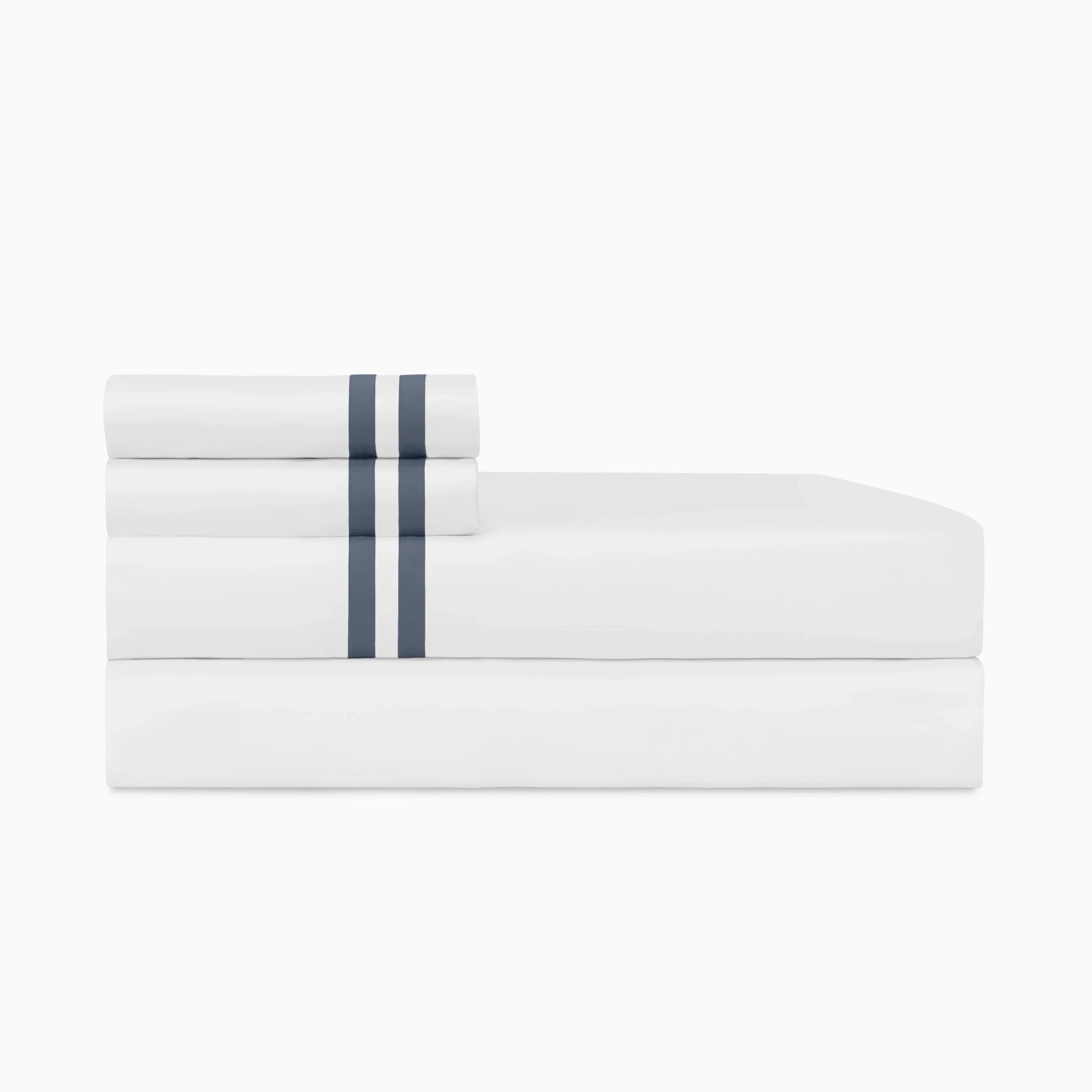 Ribbons Pair of Pillowcases - The Mayfair Hall