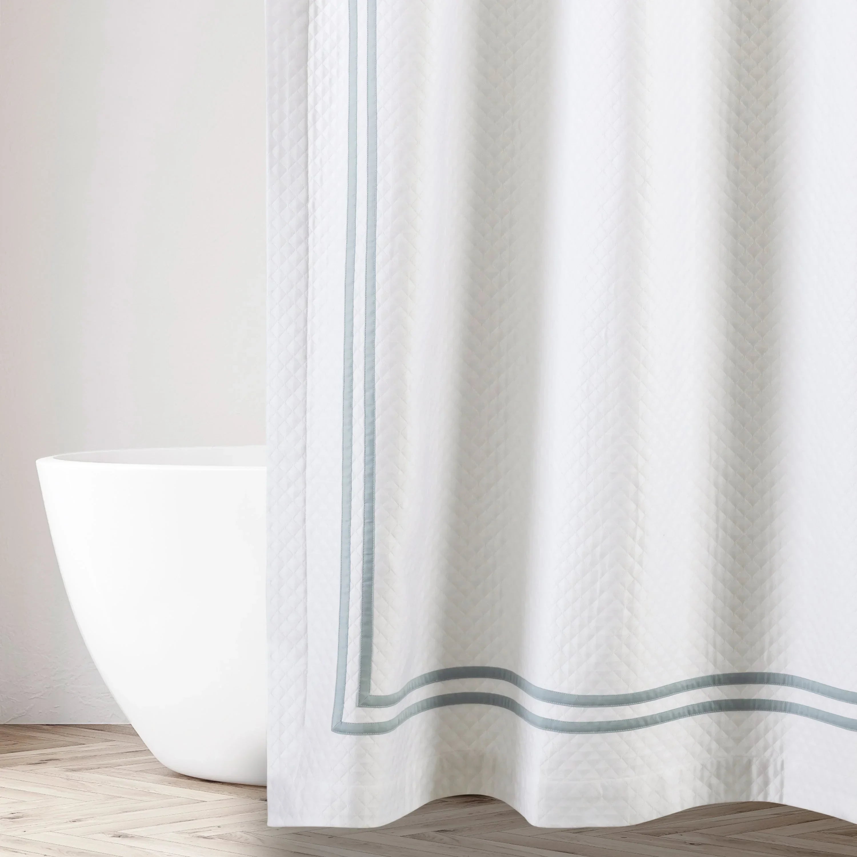 Ribbons Shower Curtain - The Mayfair Hall