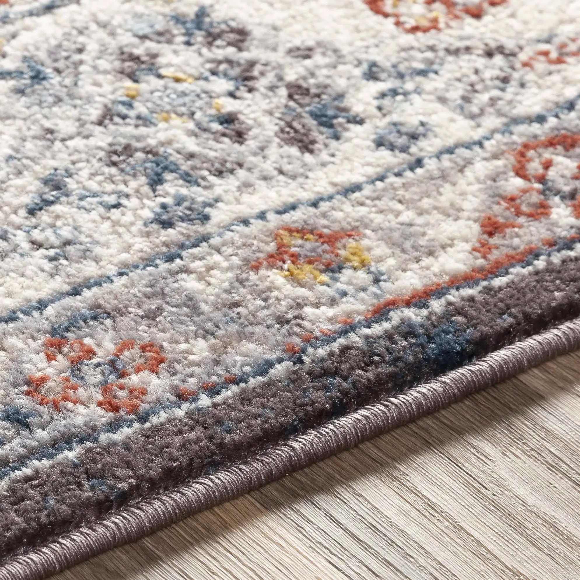 Haymond Brown Medallion Area Rug - The Mayfair Hall