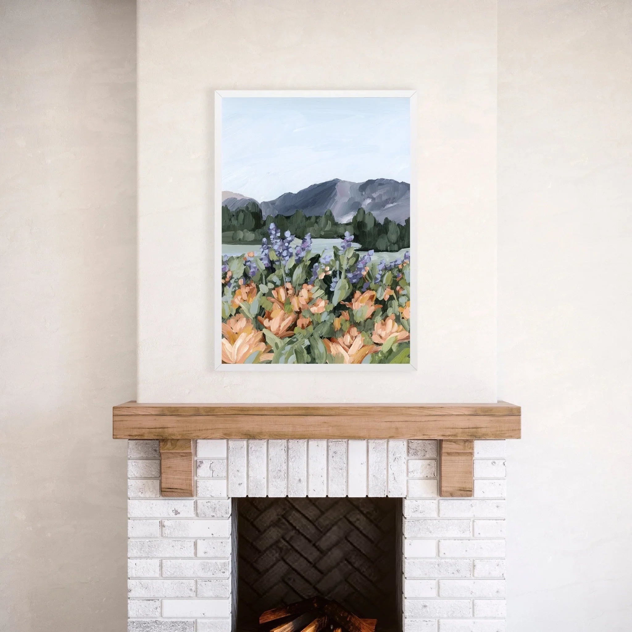 "Rocky Mountain Summer" Art Print - The Mayfair Hall