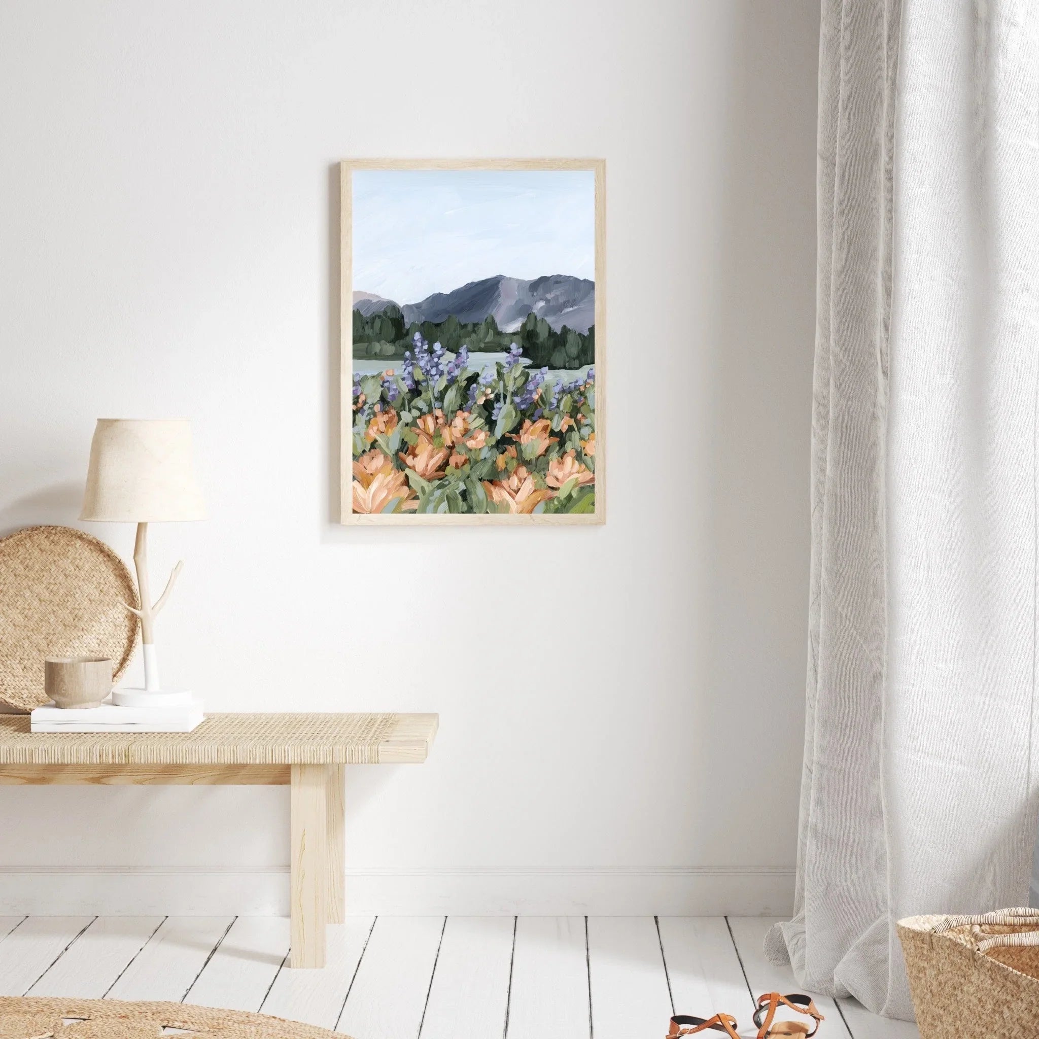 "Rocky Mountain Summer" Art Print - The Mayfair Hall