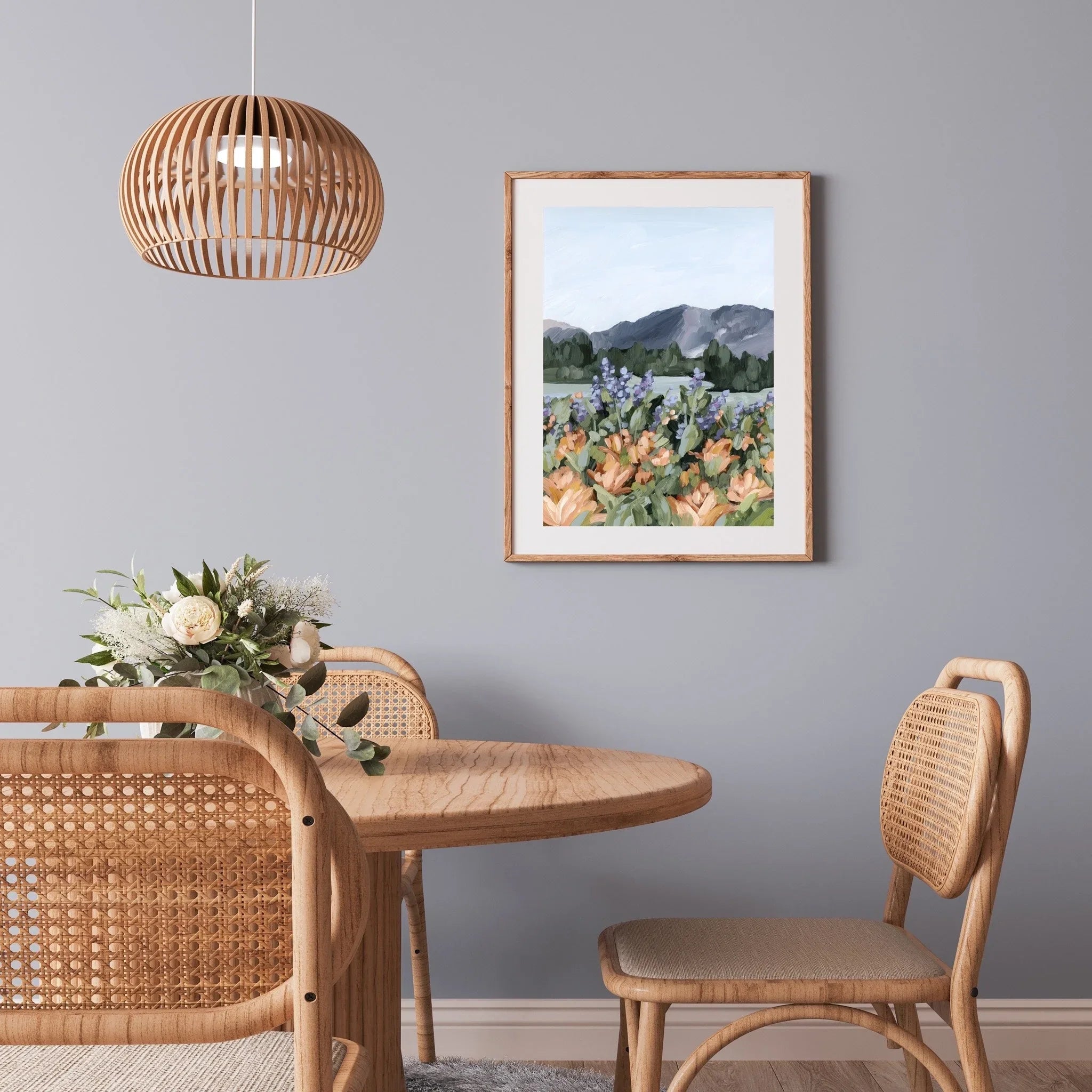 "Rocky Mountain Summer" Art Print - The Mayfair Hall