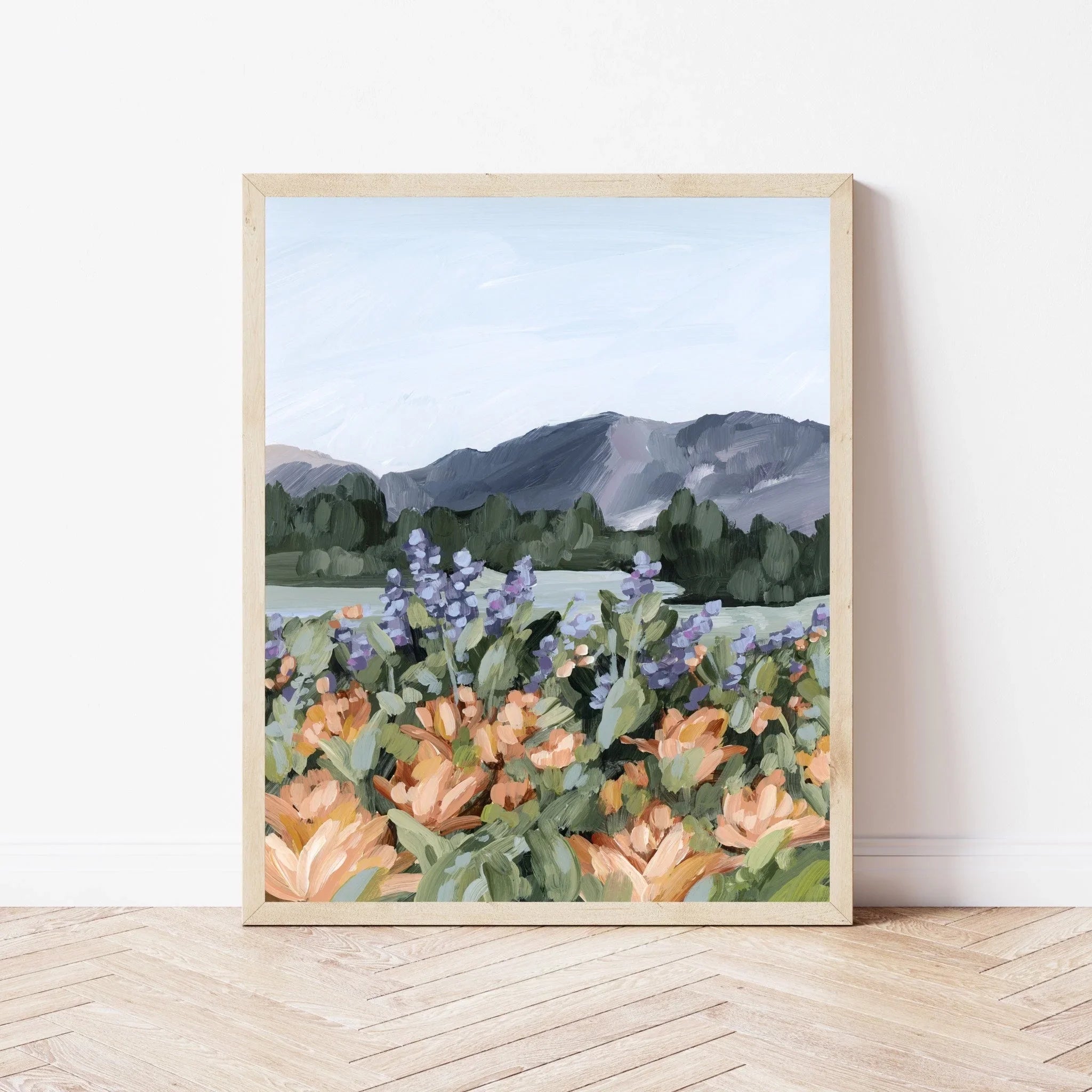 "Rocky Mountain Summer" Art Print - The Mayfair Hall