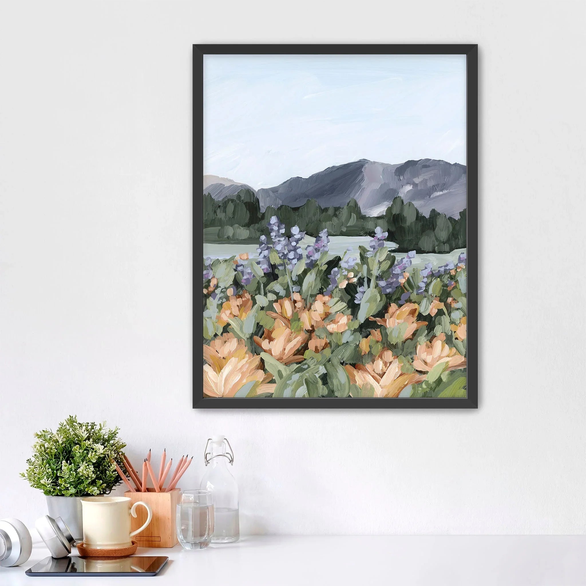 "Rocky Mountain Summer" Art Print - The Mayfair Hall