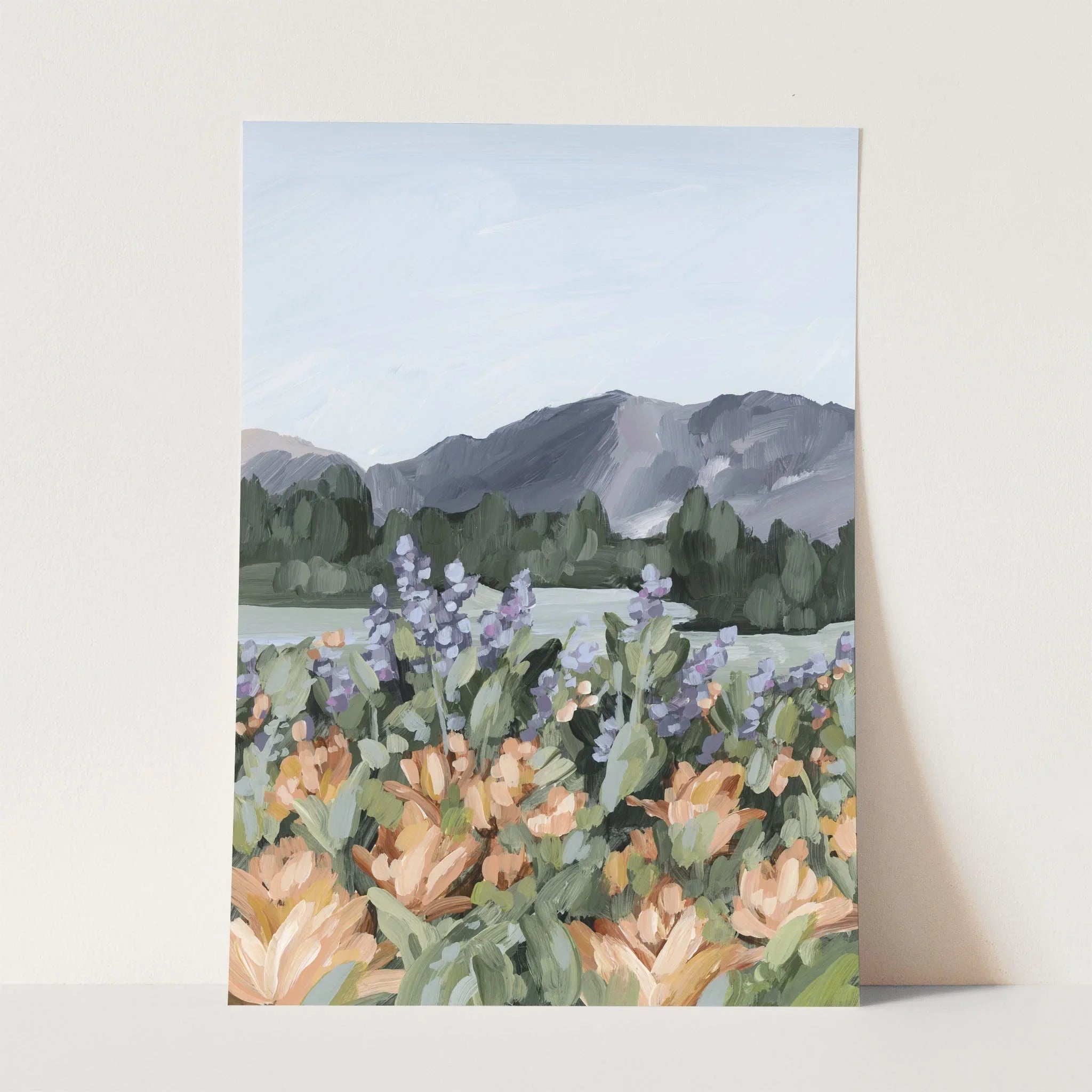 "Rocky Mountain Summer" Art Print - The Mayfair Hall