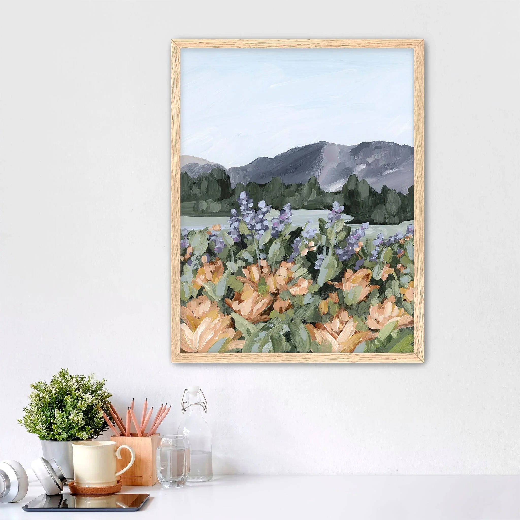 "Rocky Mountain Summer" Art Print - The Mayfair Hall