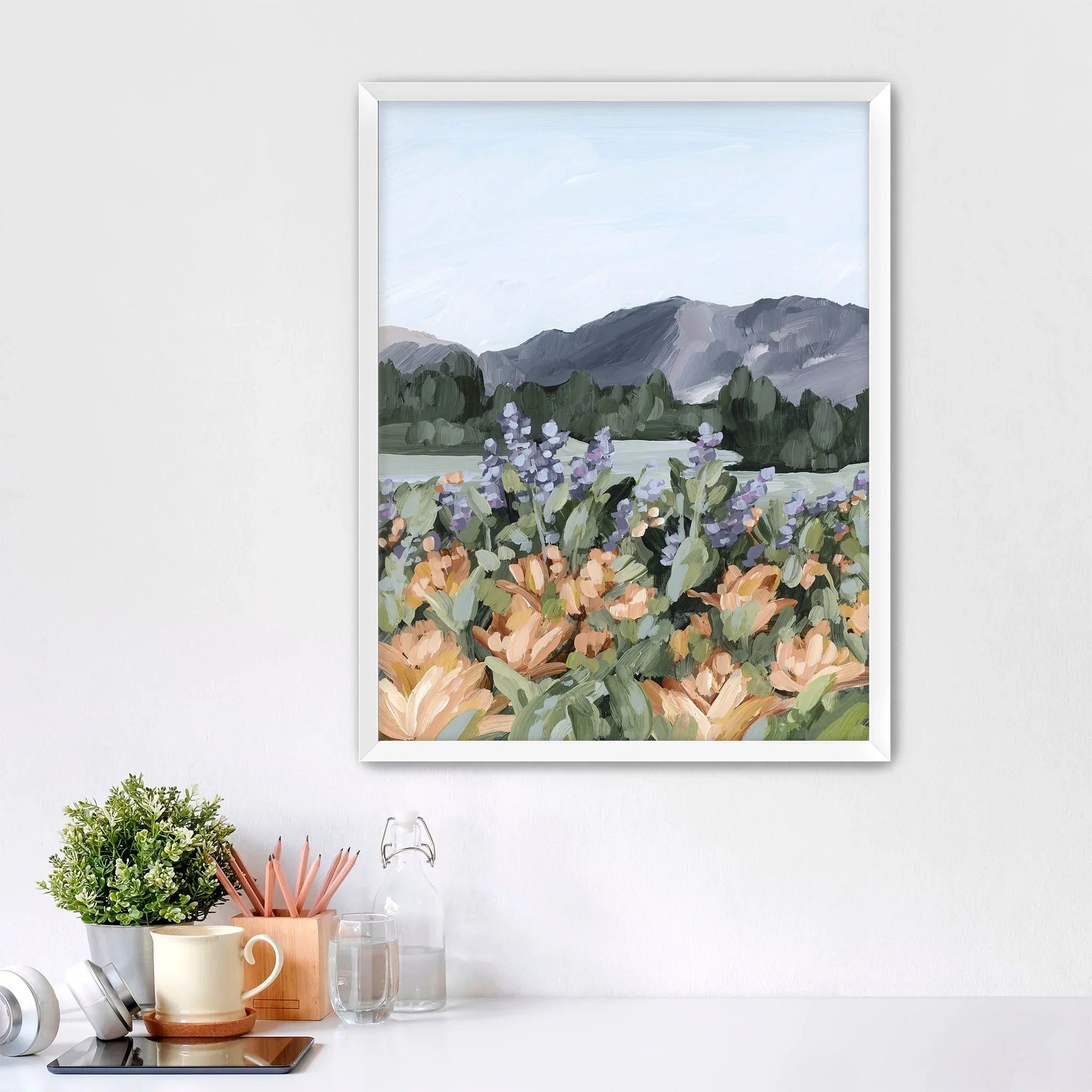 "Rocky Mountain Summer" Art Print - The Mayfair Hall