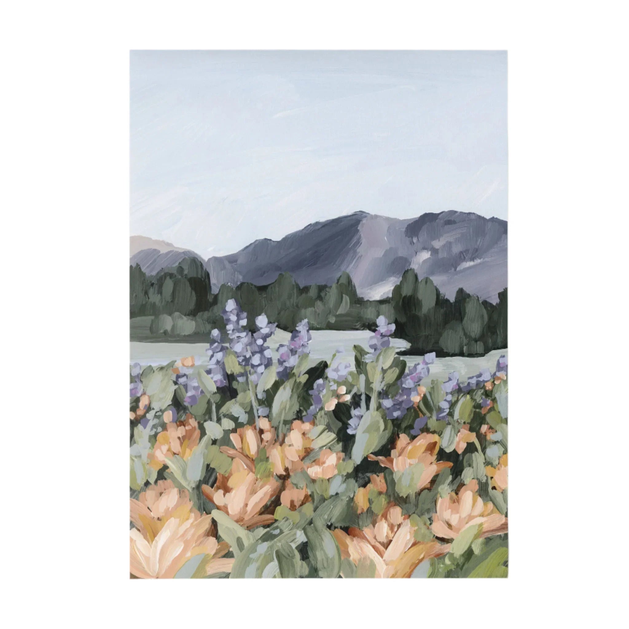 "Rocky Mountain Summer" Art Print - The Mayfair Hall