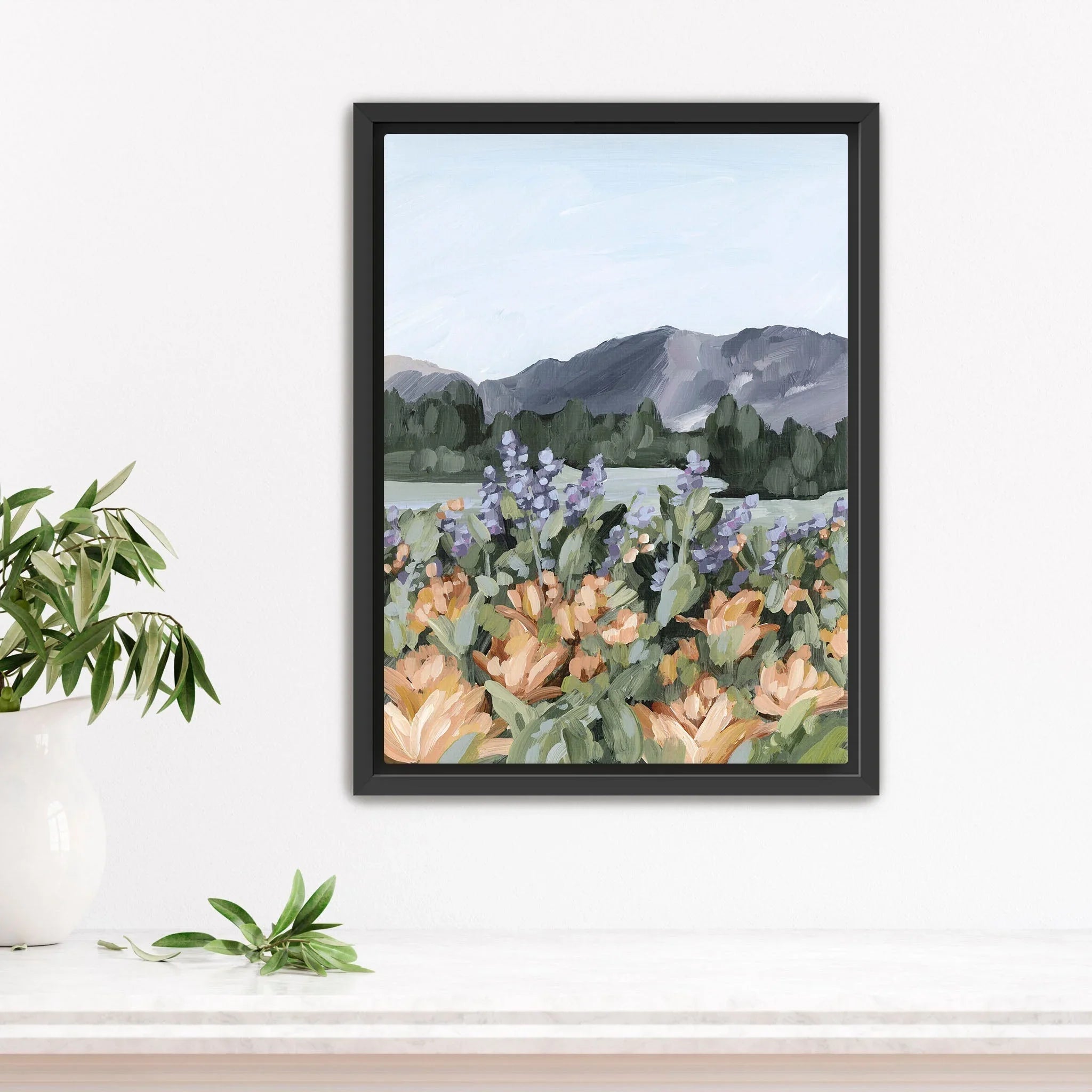 "Rocky Mountain Summer" Art Print - The Mayfair Hall