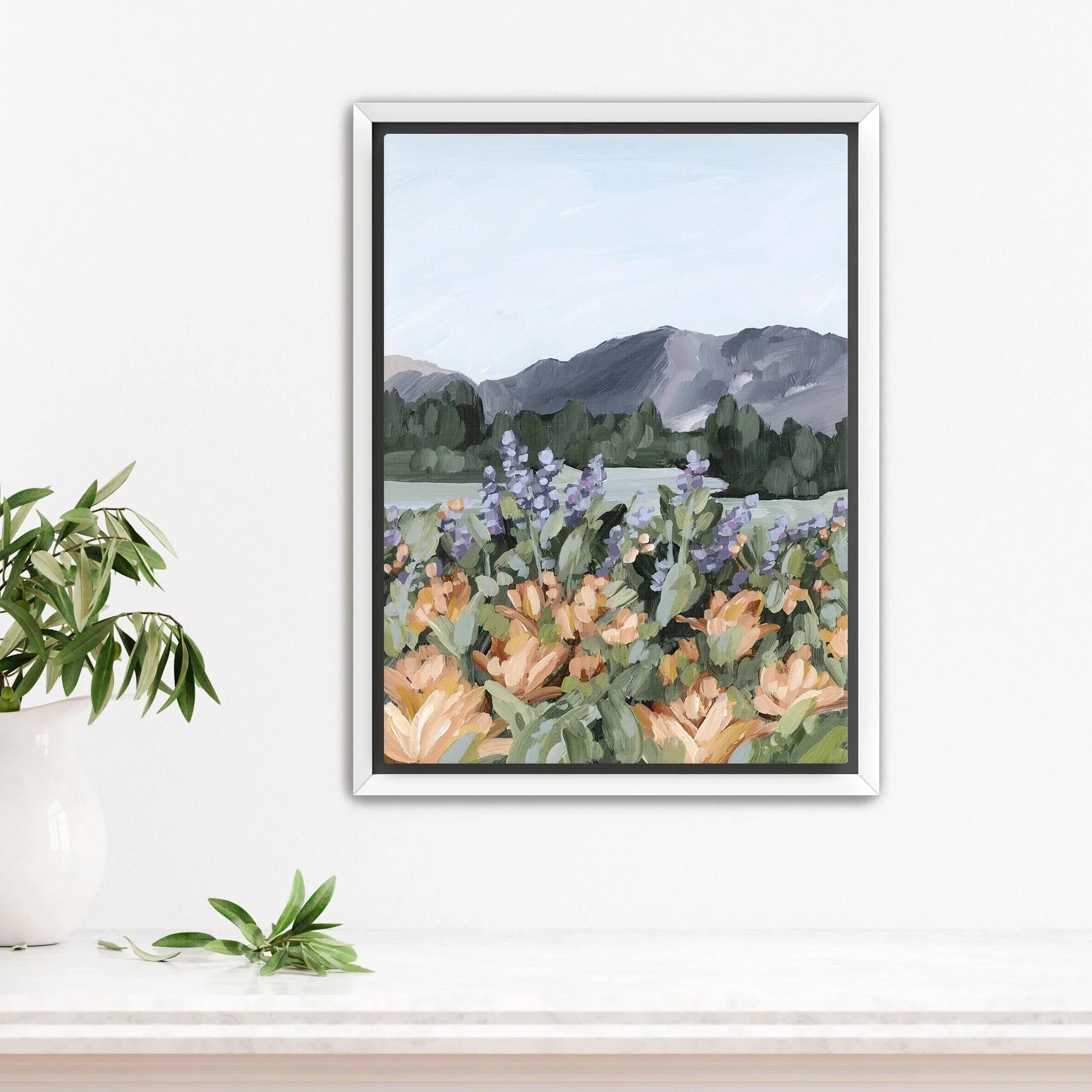 "Rocky Mountain Summer" Art Print - The Mayfair Hall