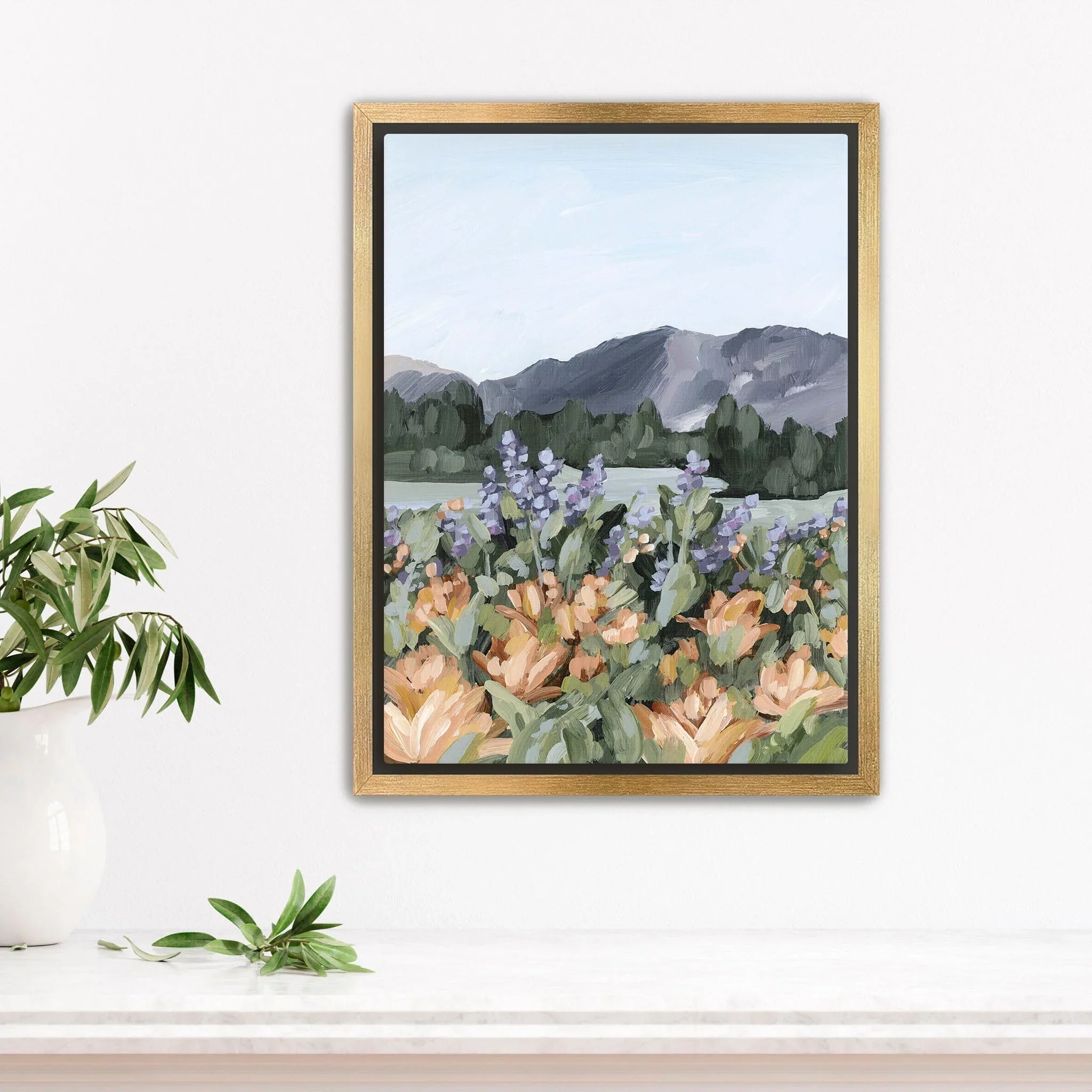 "Rocky Mountain Summer" Art Print - The Mayfair Hall
