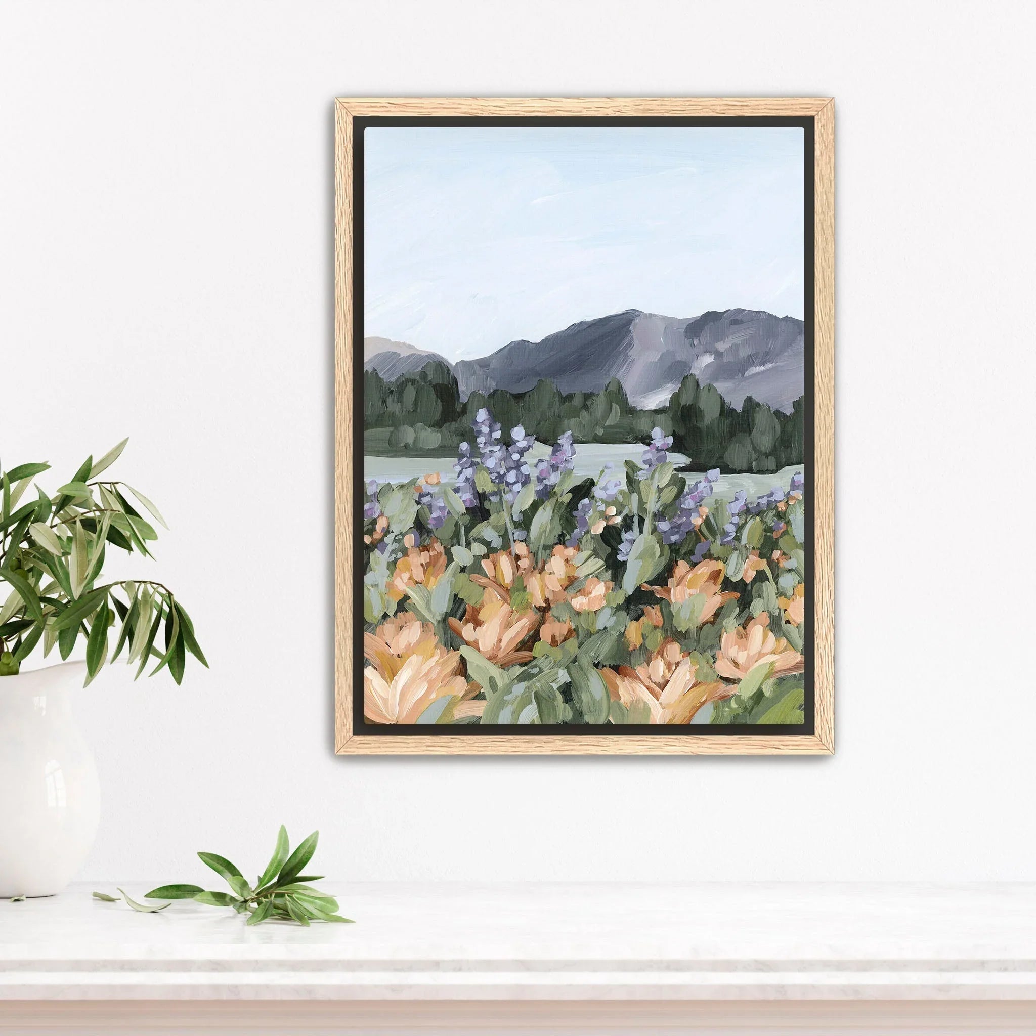 "Rocky Mountain Summer" Art Print - The Mayfair Hall