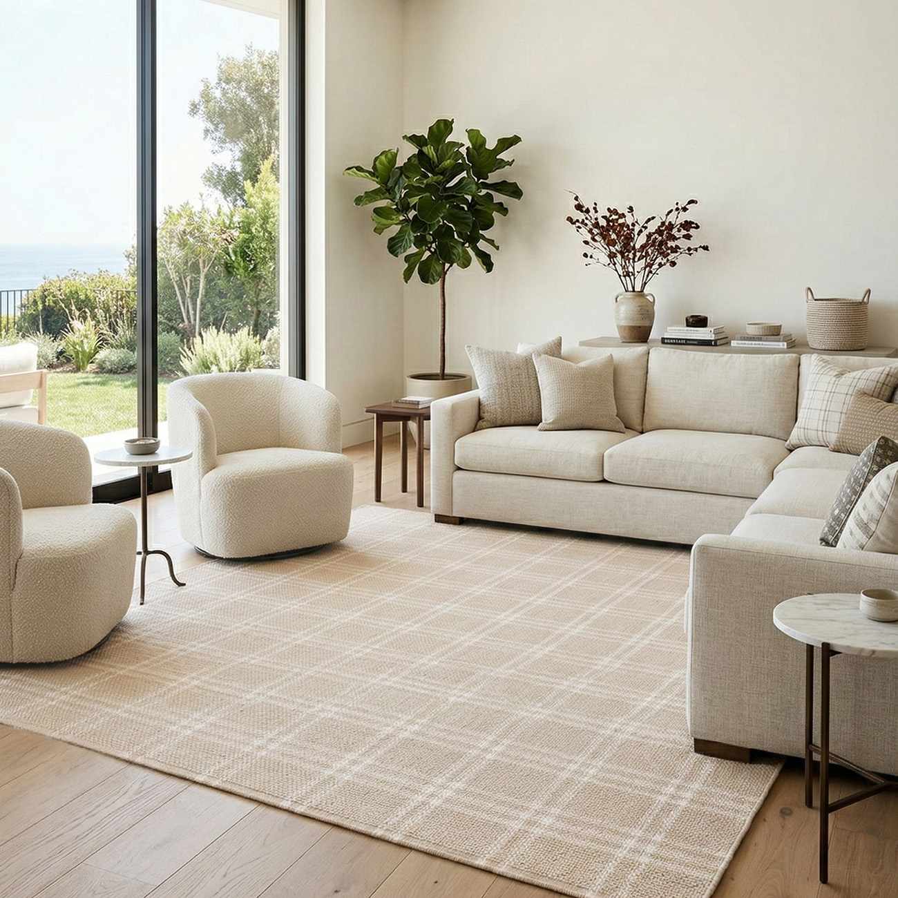 Dhyana Ivory Area Rug
