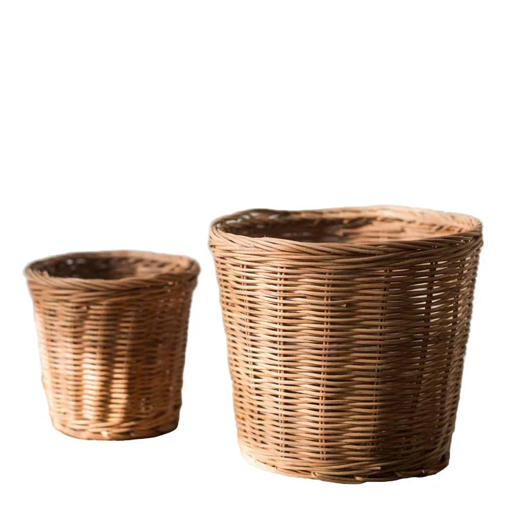 Round Rattan Basket