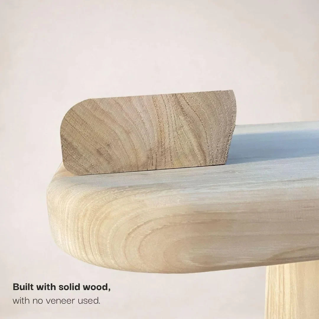 Round Topa Topa Dining Table - White Oak - The Mayfair Hall