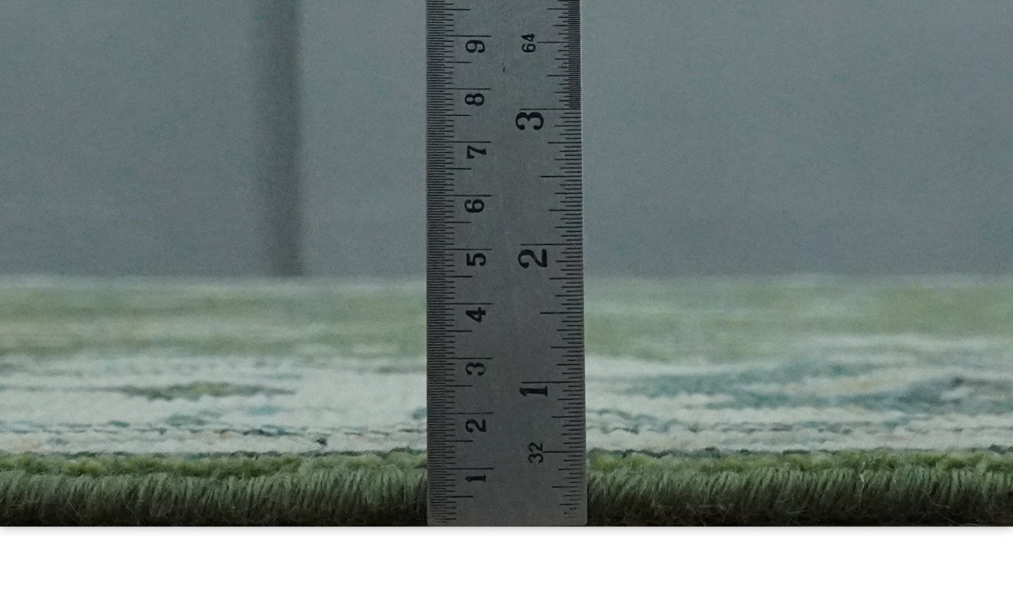 Royal Green and Ivory Custom Made Hand knotted Traditional Oushak wool Area Rug - The Rug Decor