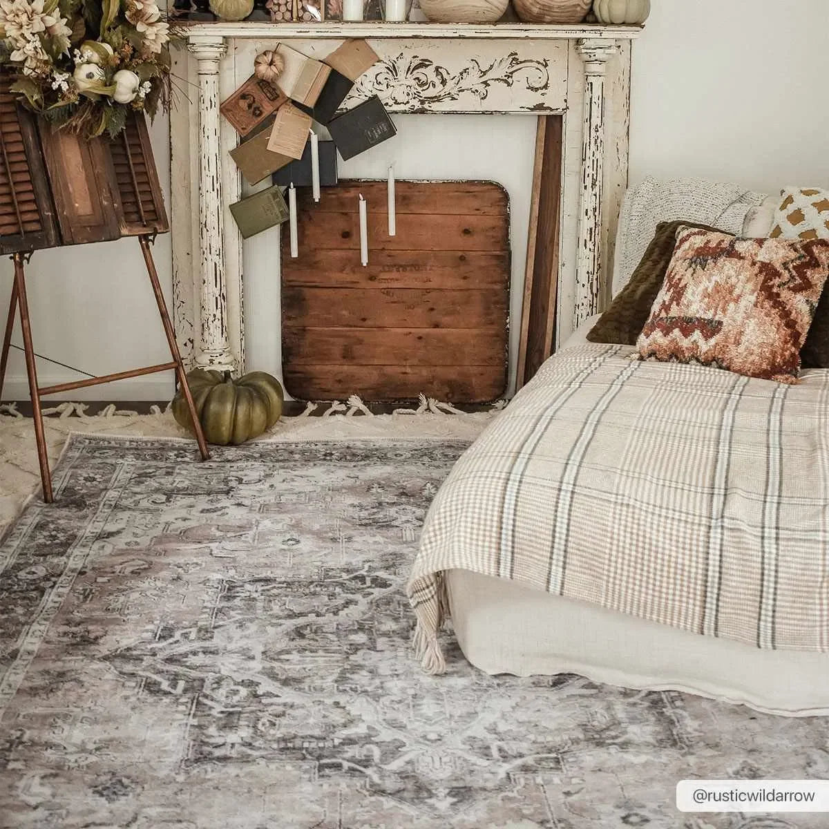 Fatih Washable Area Rug - The Mayfair Hall