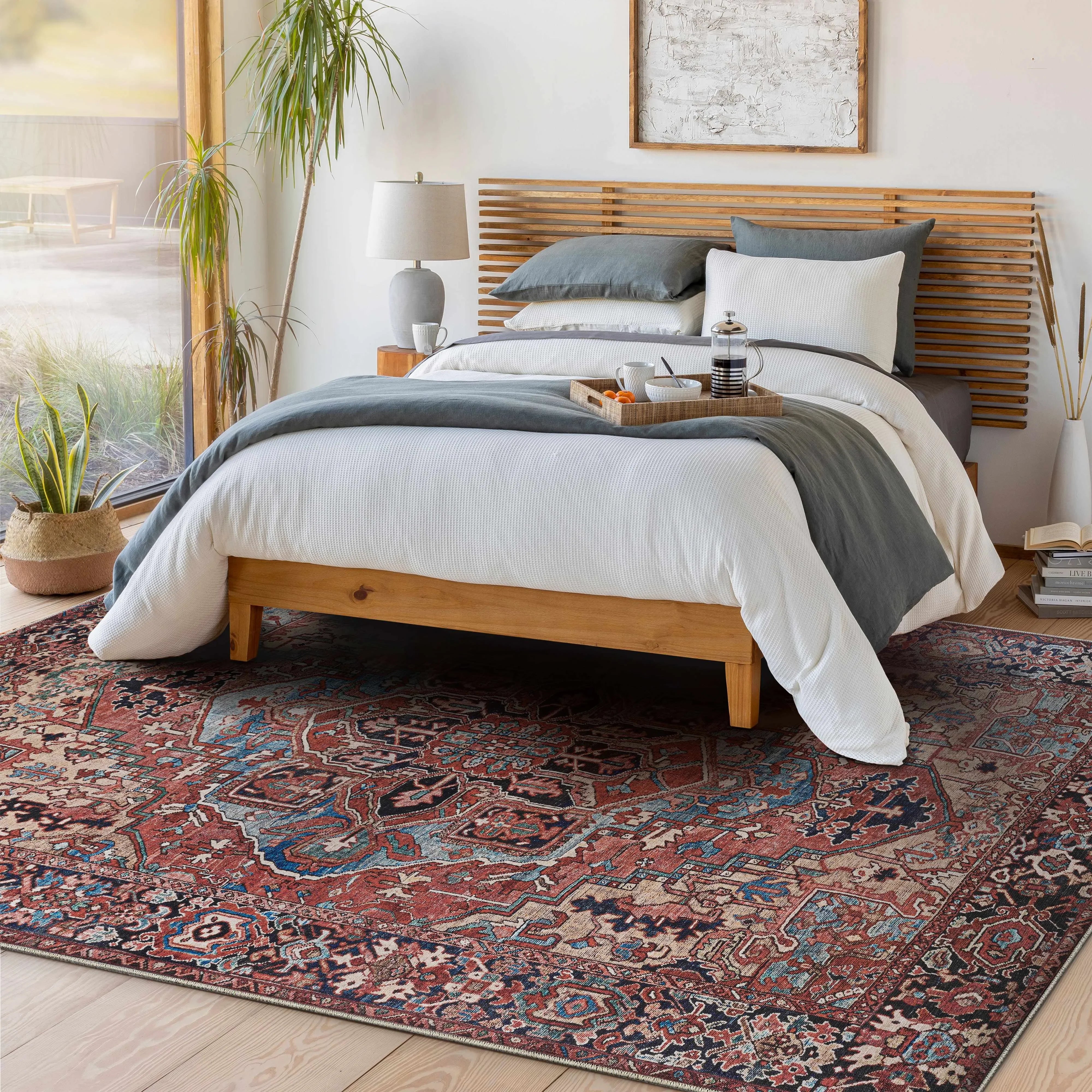 Neyland Washable Area Rug - The Mayfair Hall