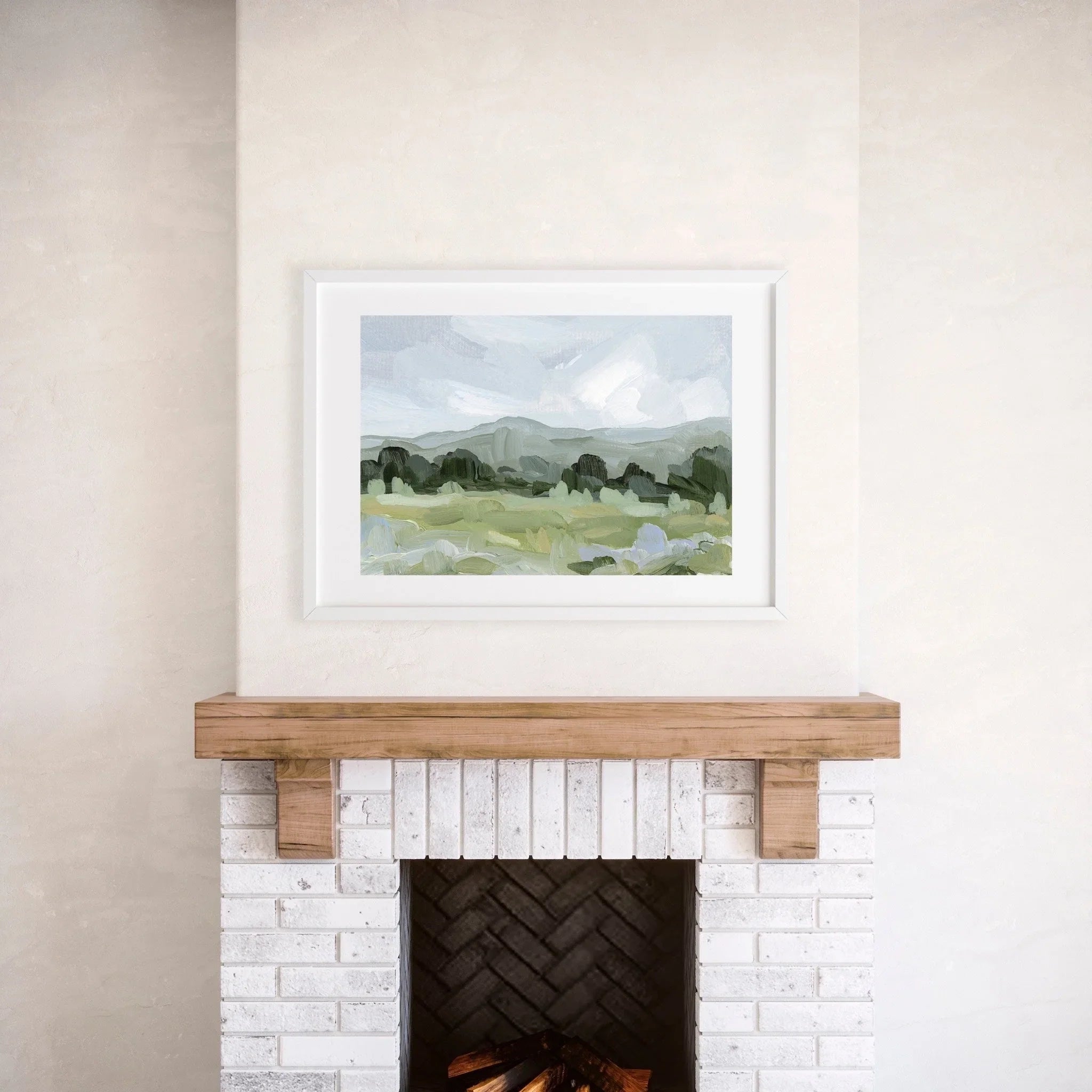 "Sage Valley" Art Print - The Mayfair Hall