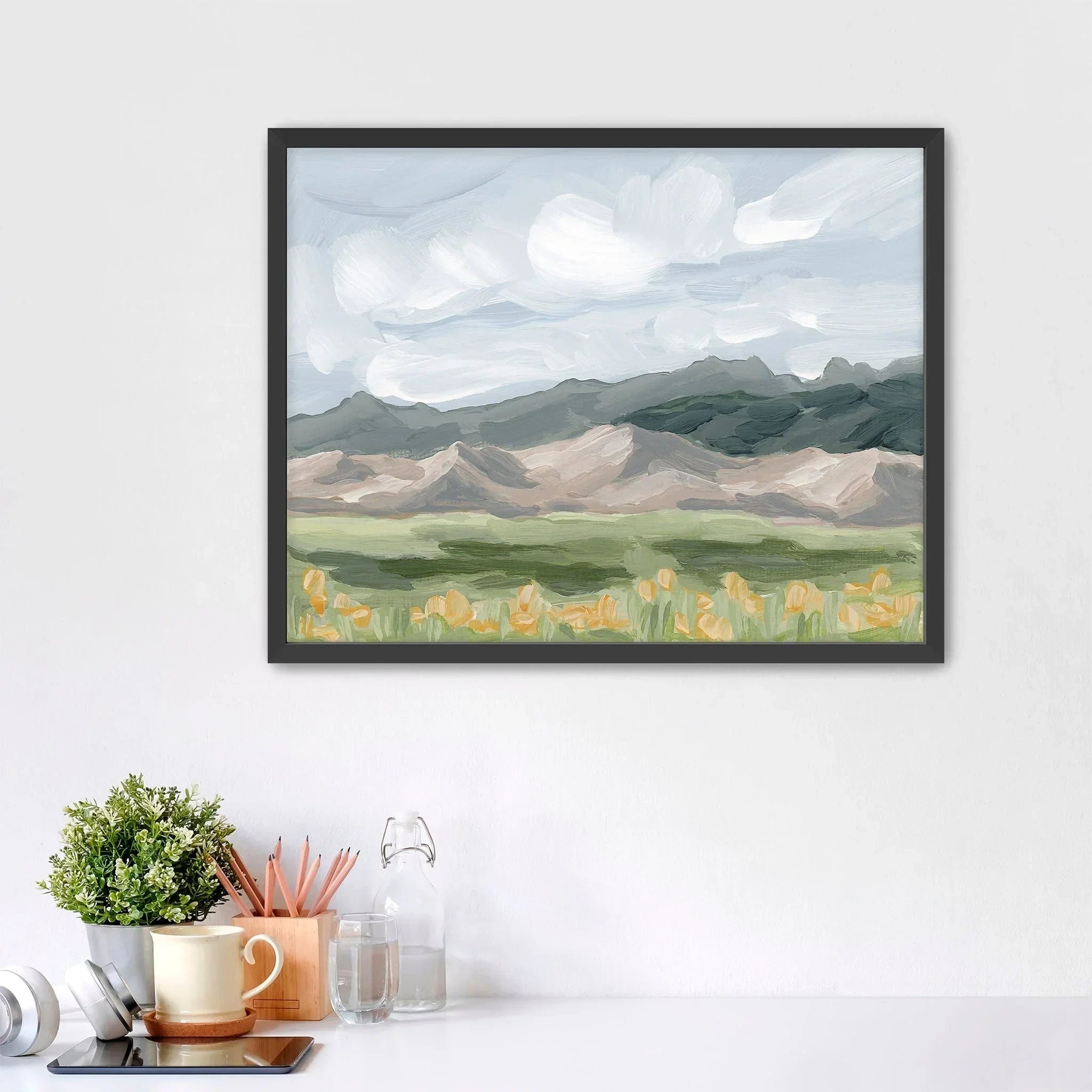 "Sand Dunes in Summer" Art Print - The Mayfair Hall