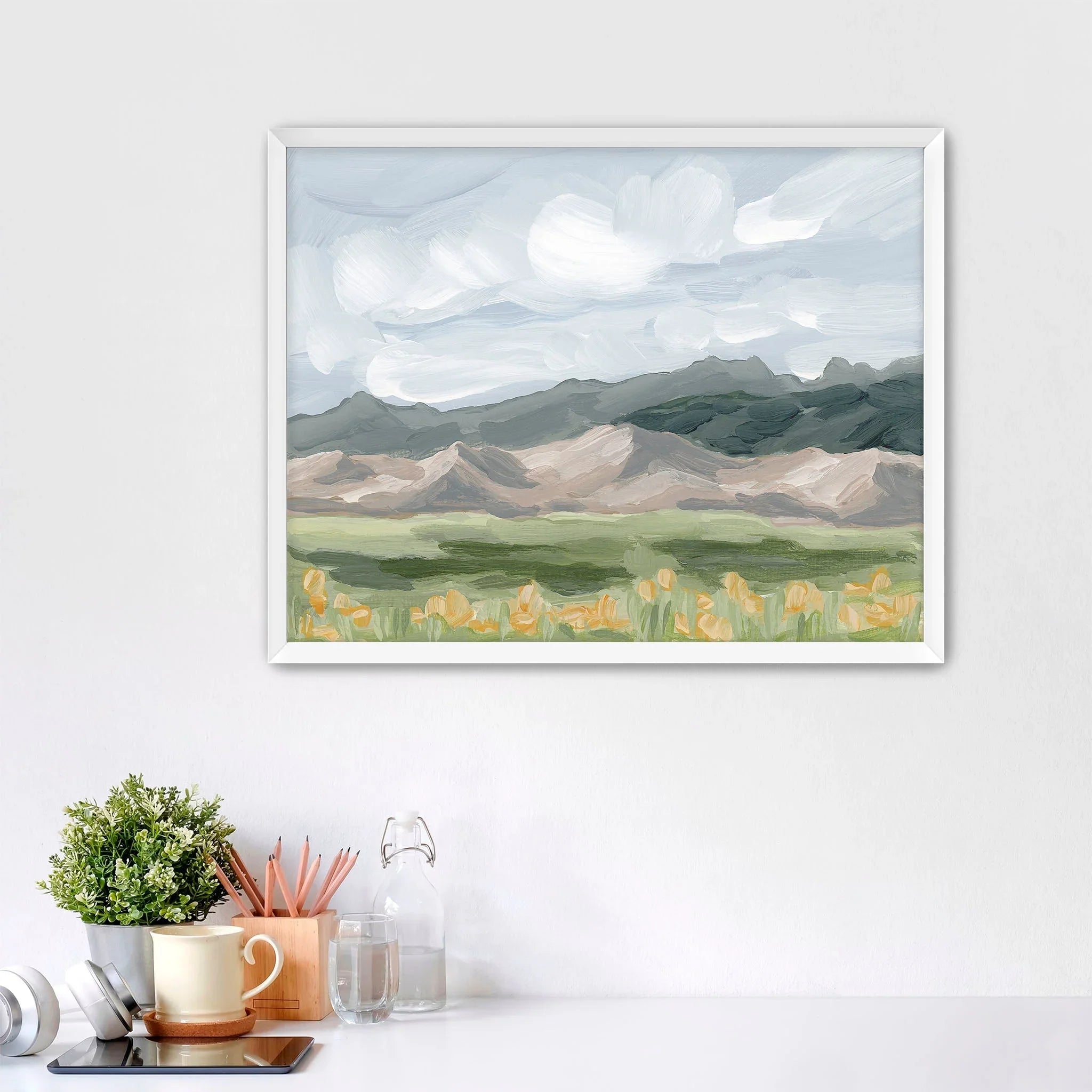 "Sand Dunes in Summer" Art Print - The Mayfair Hall