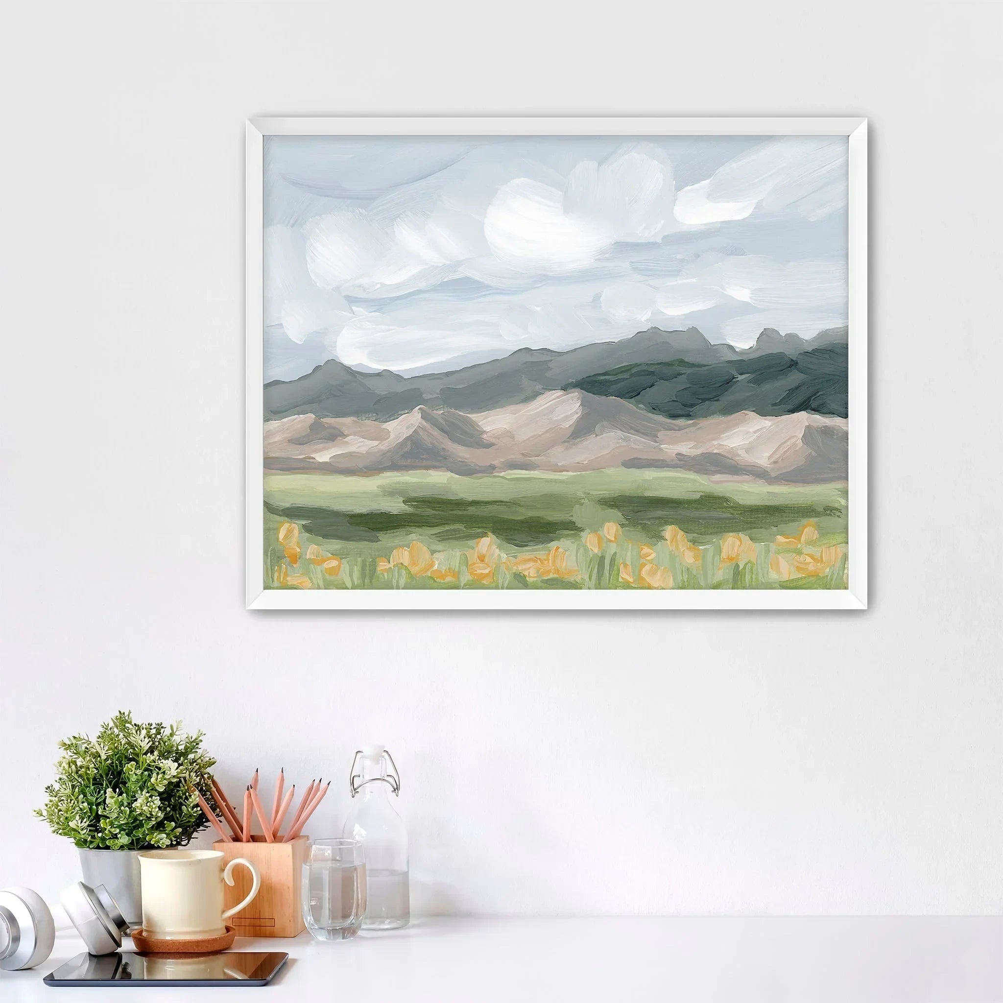 "Sand Dunes in Summer" Art Print - The Mayfair Hall