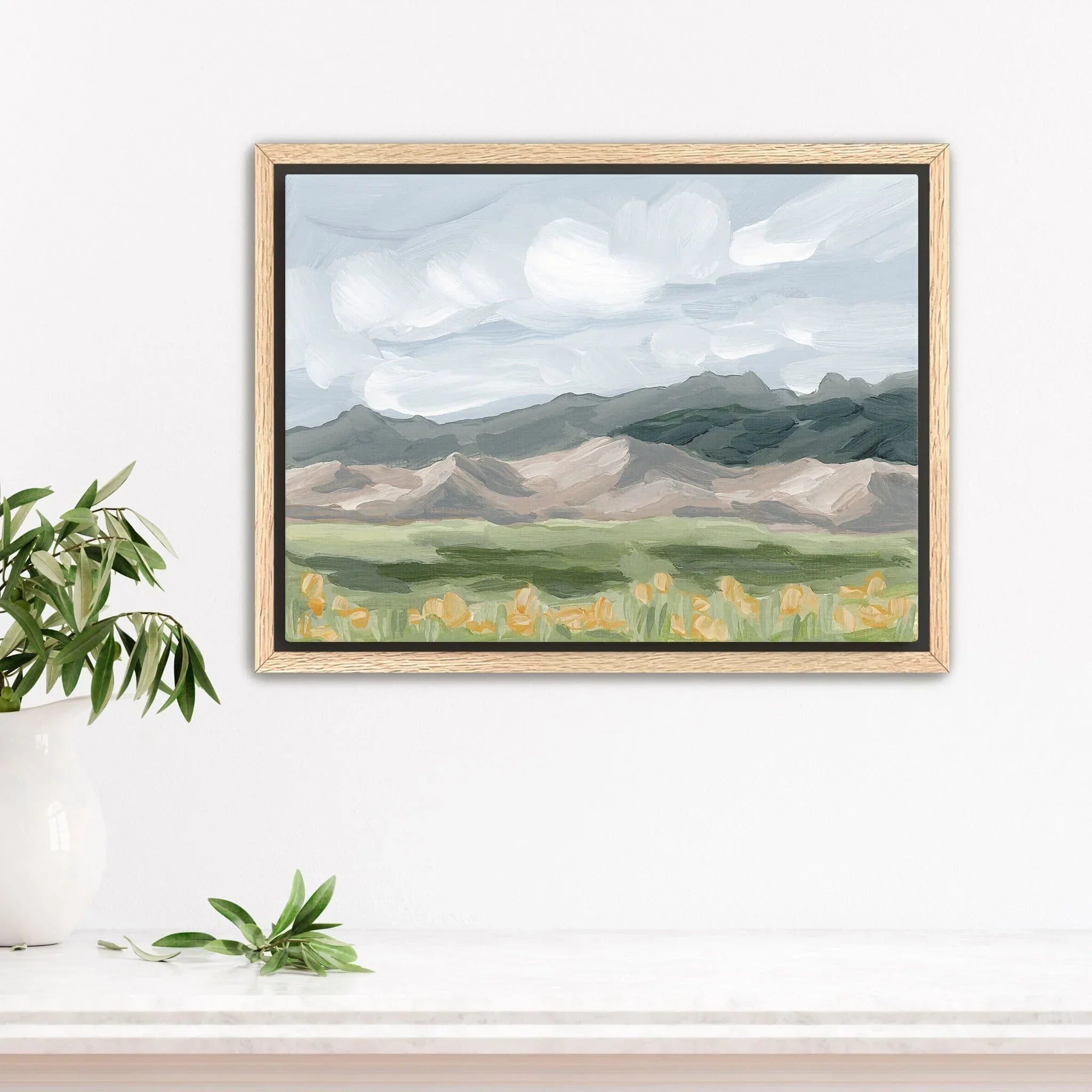 "Sand Dunes in Summer" Art Print - The Mayfair Hall