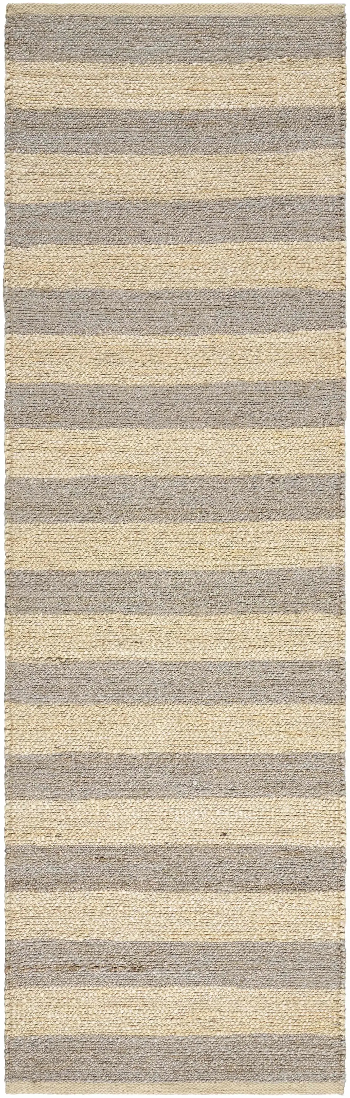Ilkay Block Stripe Jute Rug - The Mayfair Hall