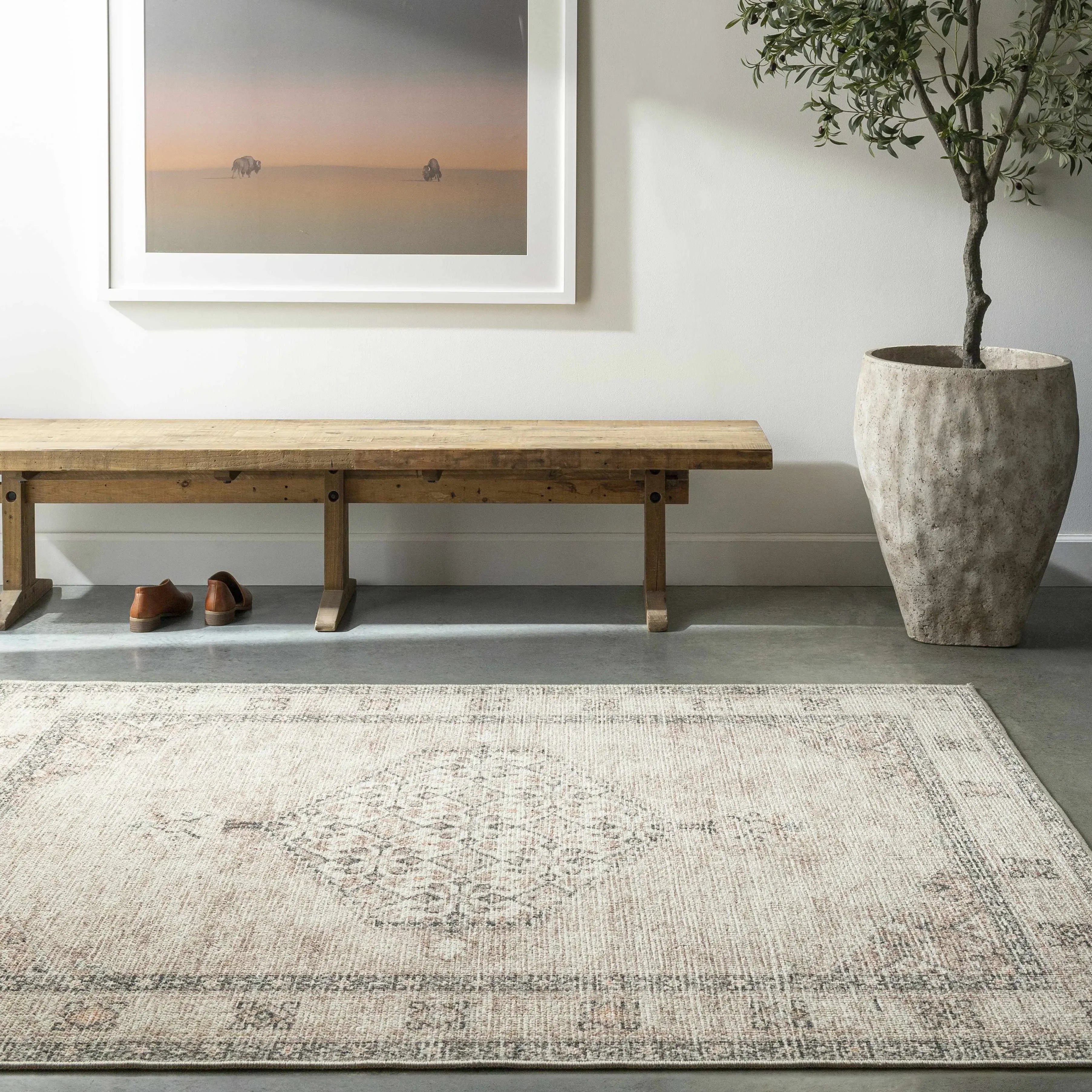 Lila Medallion Brown - Livabliss x Becki Owens - The Mayfair Hall