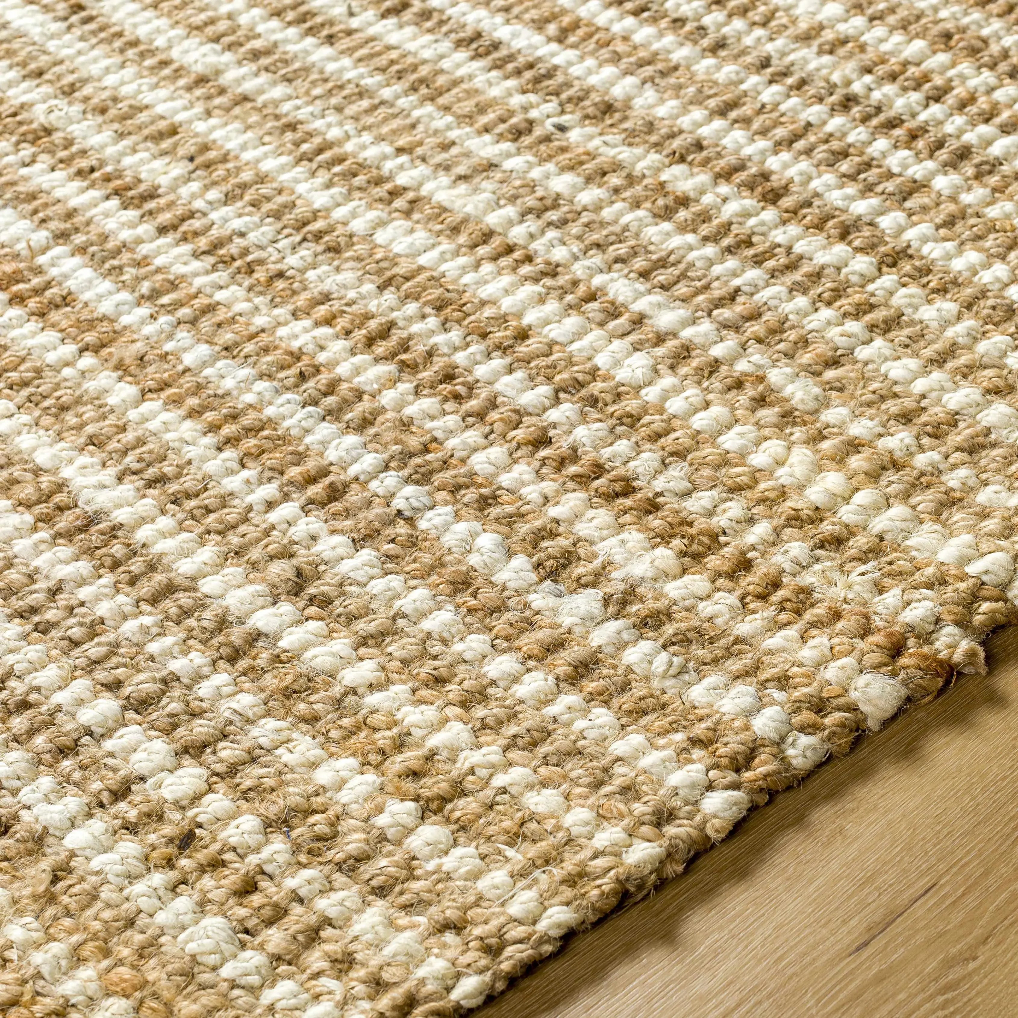 Ambel Camel Jute Rug - The Mayfair Hall