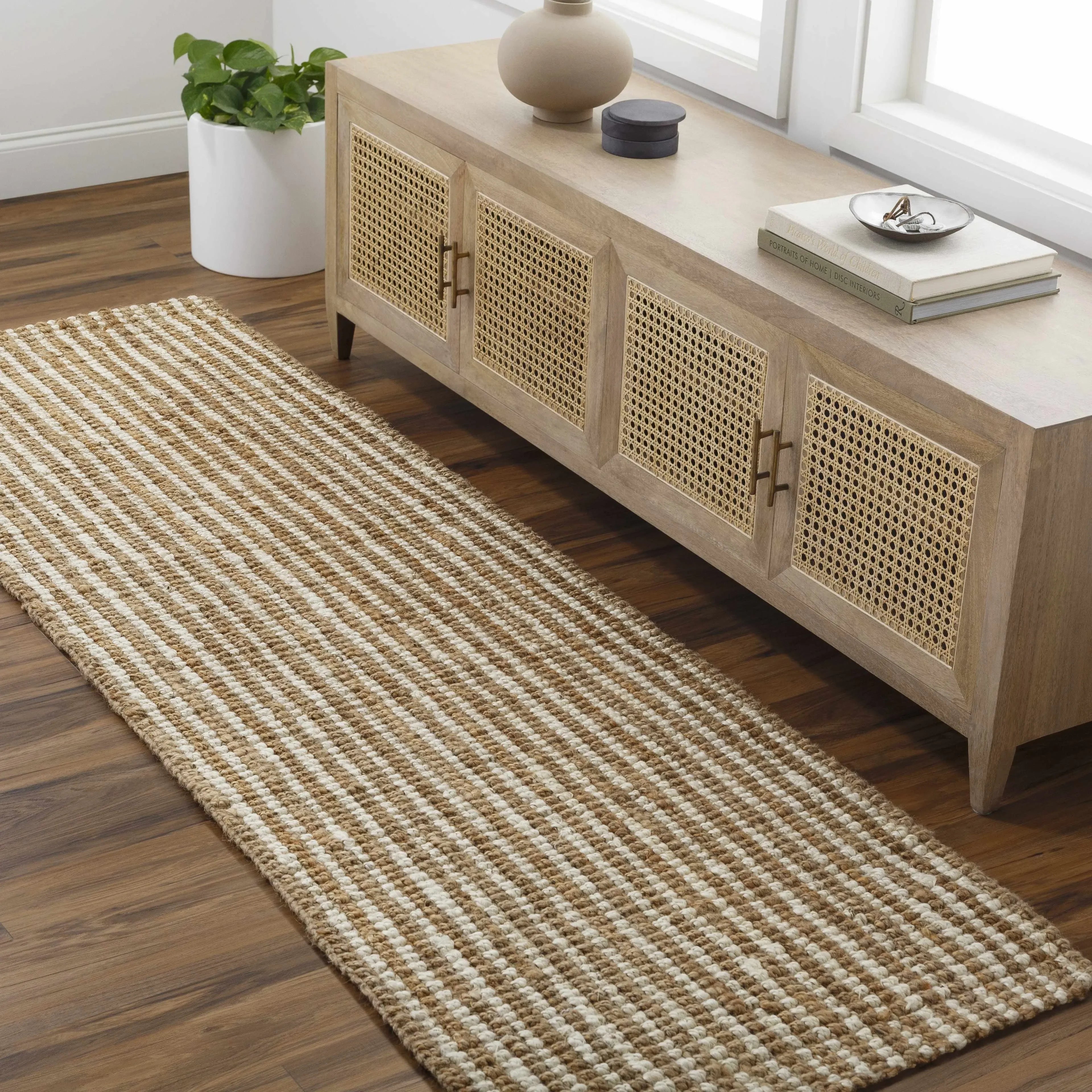 Ambel Camel Jute Rug - The Mayfair Hall