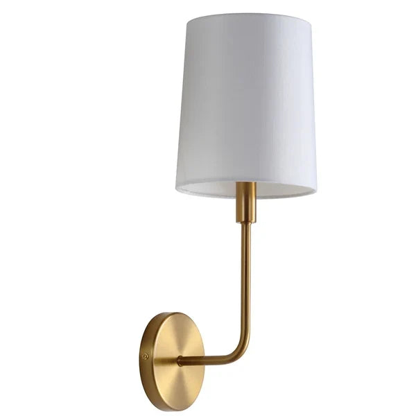 Jaxson Brass Gold Wall Sconce