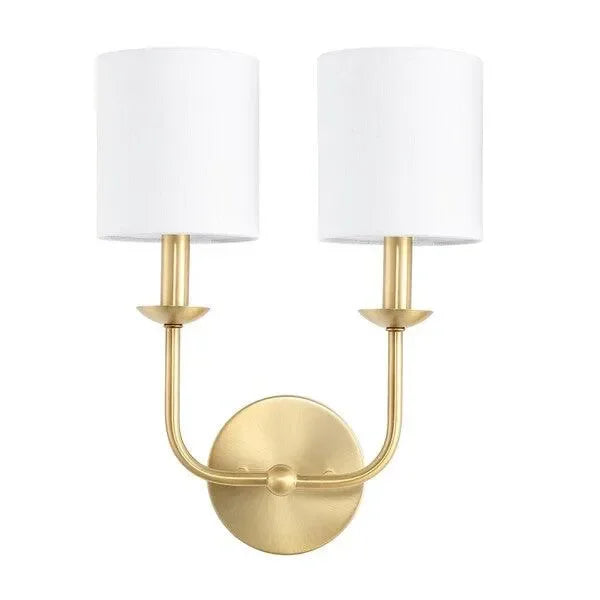 Ferrara Metal Wall Sconce in Gold - The Mayfair Hall